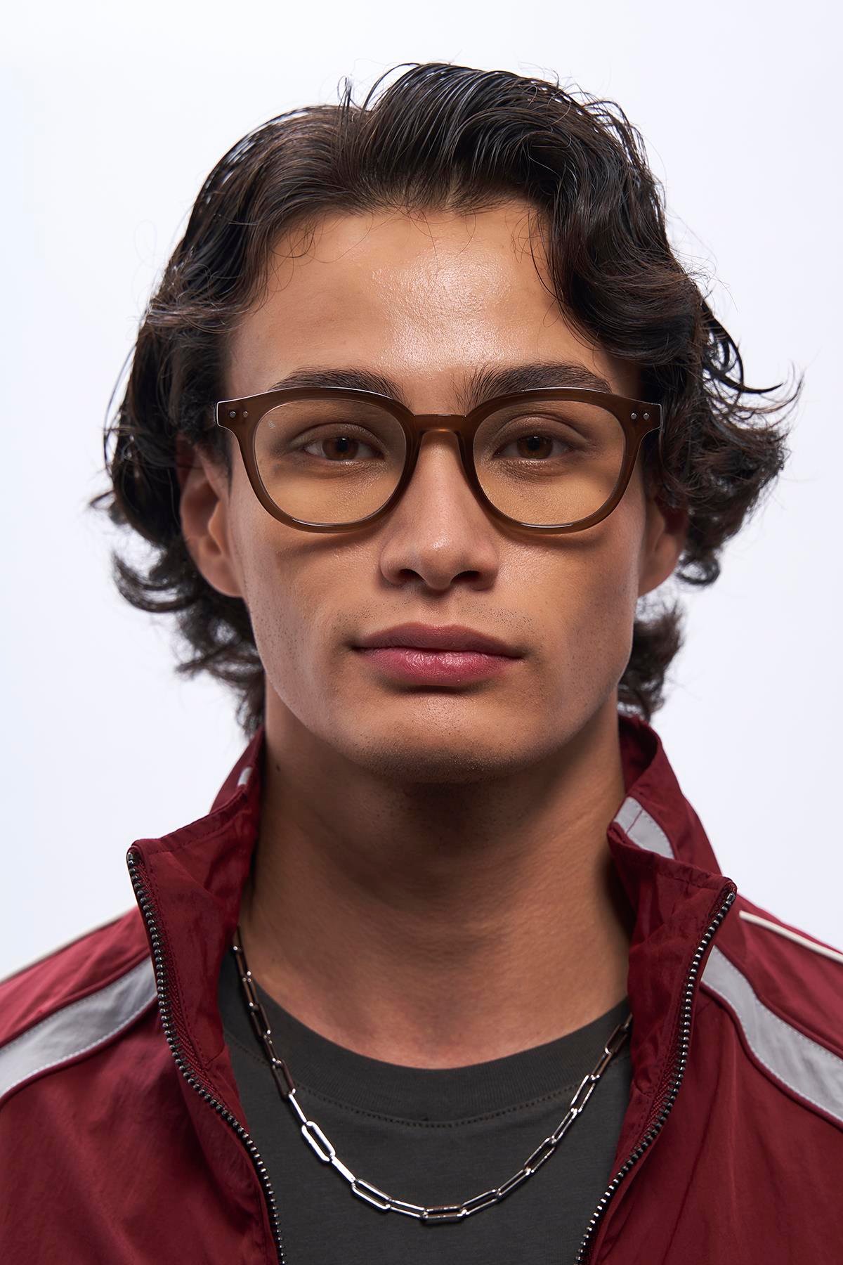 Nova Brown Erkek Mavi Işık Koruyucu Gözlük