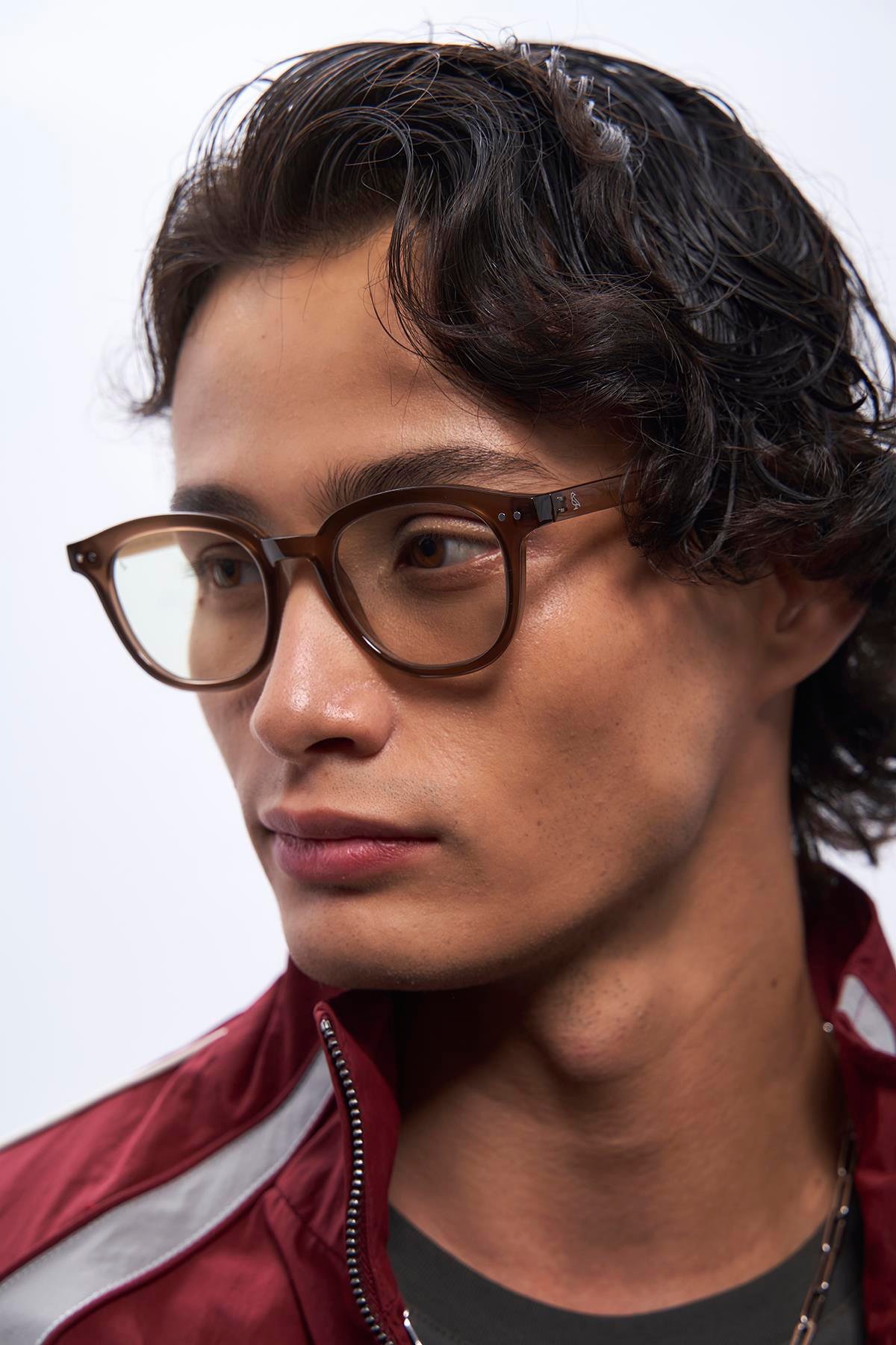 Nova Brown Erkek Mavi Işık Koruyucu Gözlük