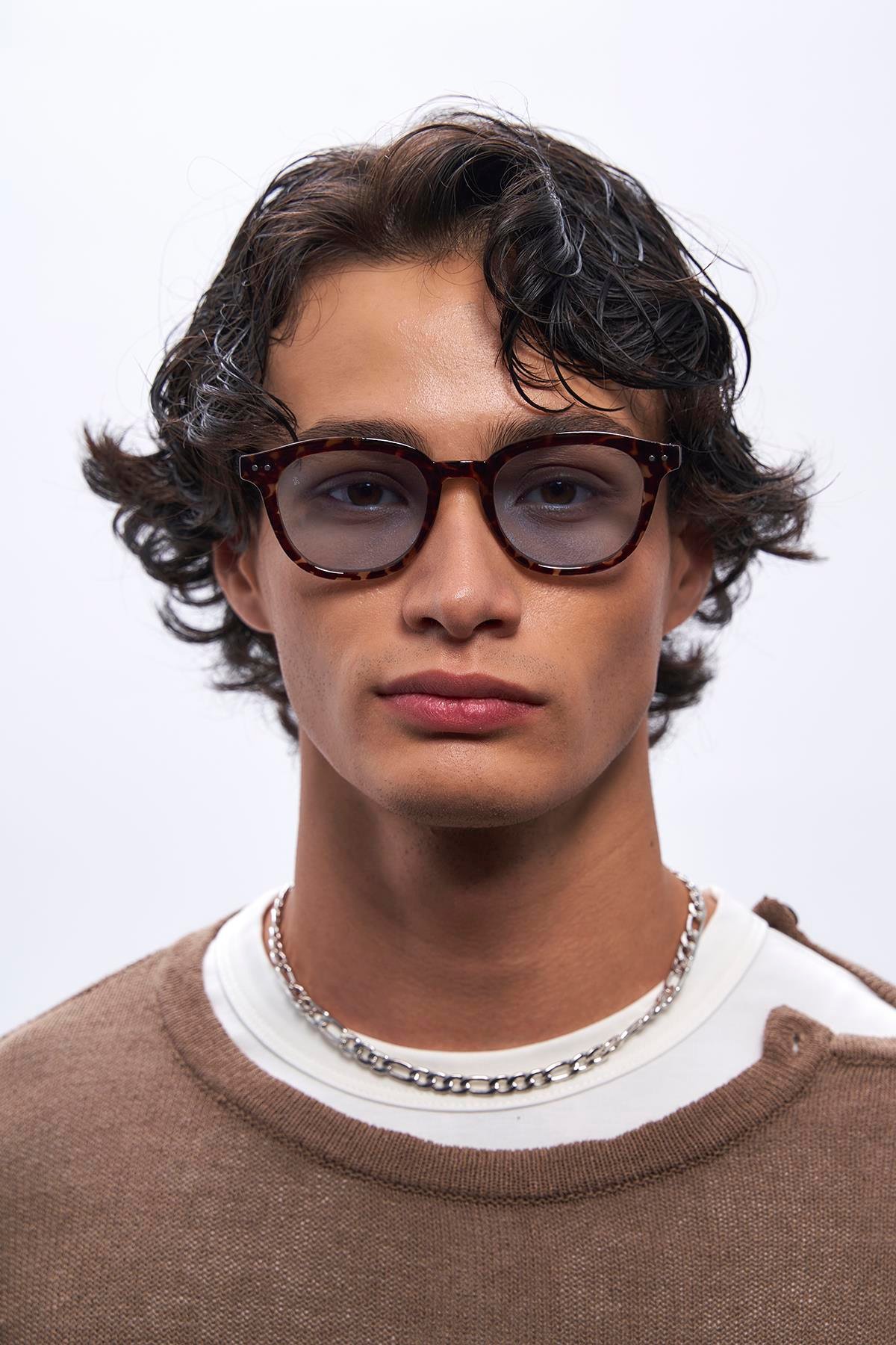 Nova Leopard Blue Erkek Güneş Gözlüğü