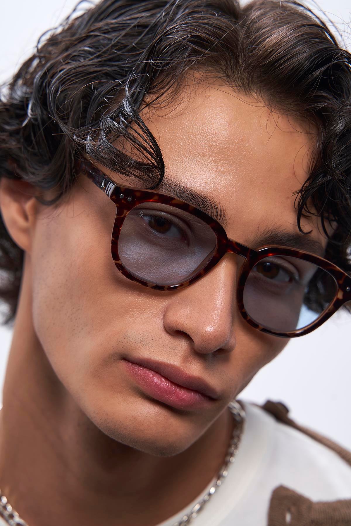 Nova Leopard Blue Erkek Güneş Gözlüğü