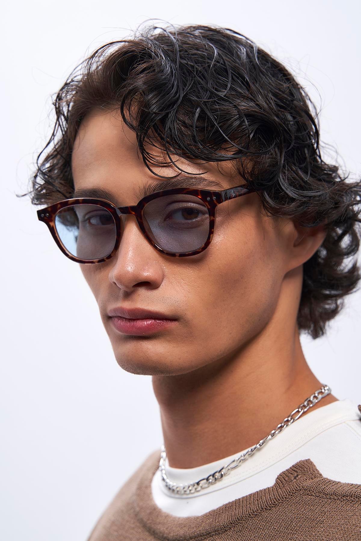 Nova Leopard Blue Erkek Güneş Gözlüğü