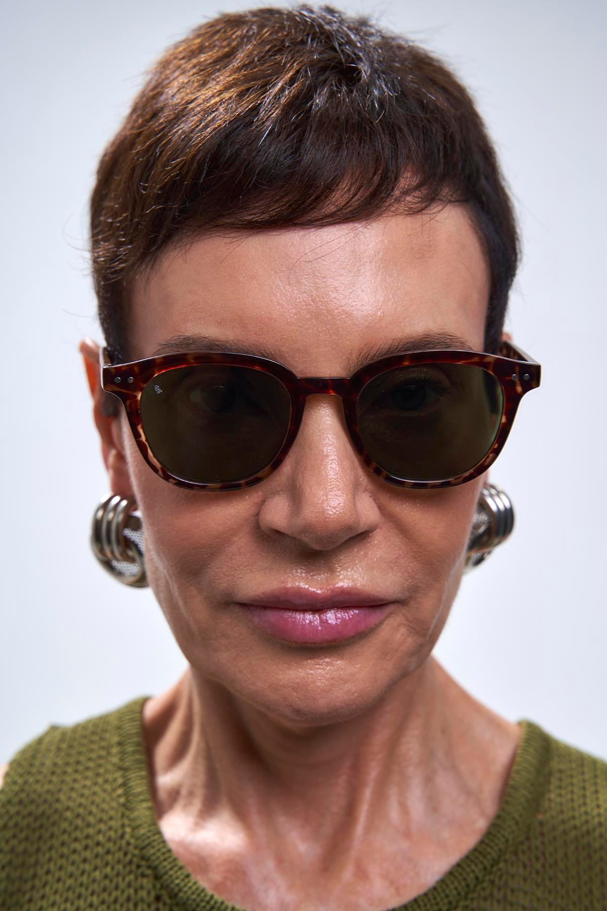 Nova Leopard Green Güneş Gözlüğü