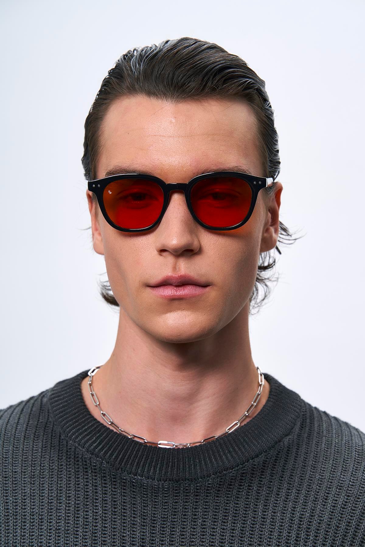 Nova New Black Orange Erkek Güneş Gözlüğü