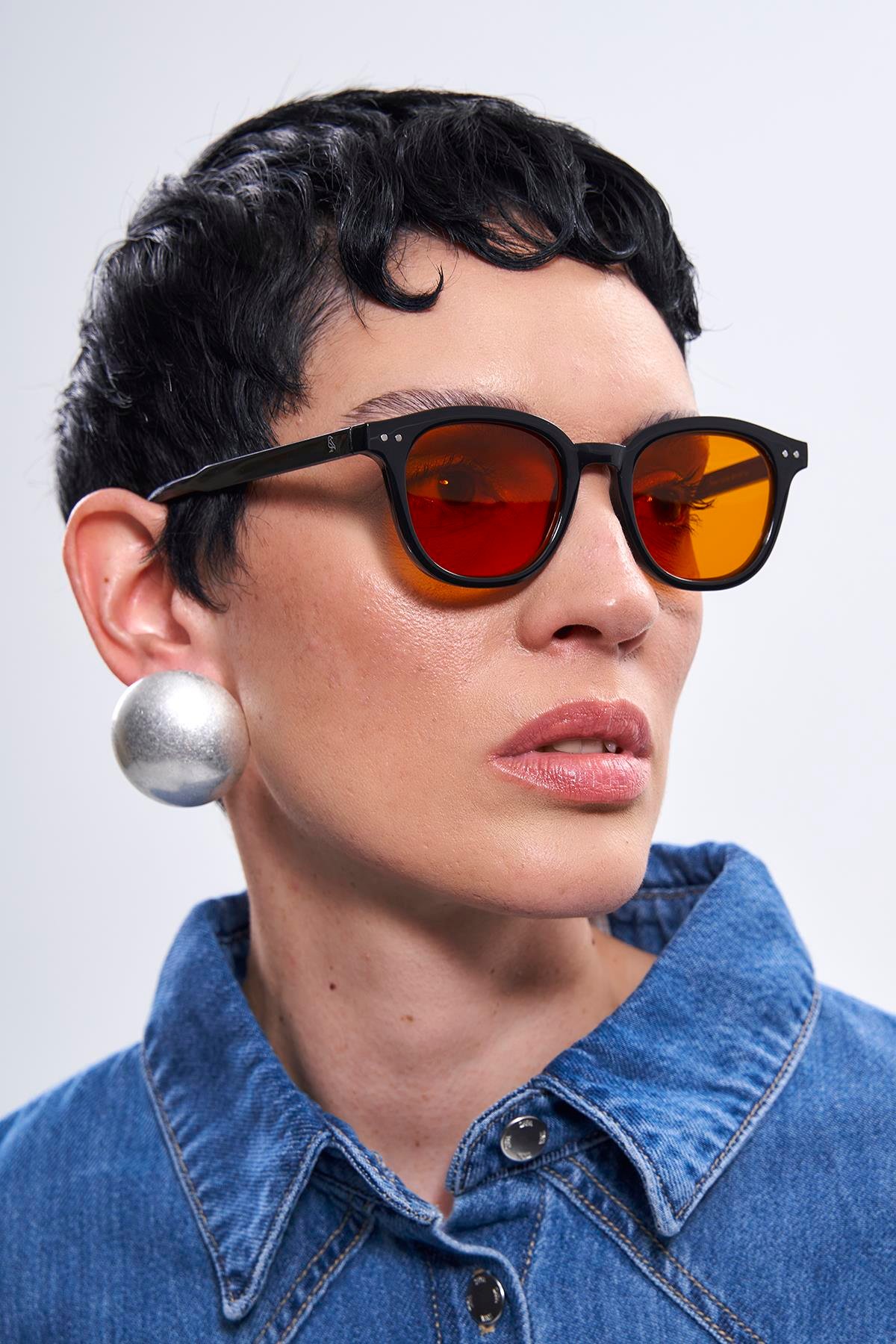 Nova New Black Orange Güneş Gözlüğü