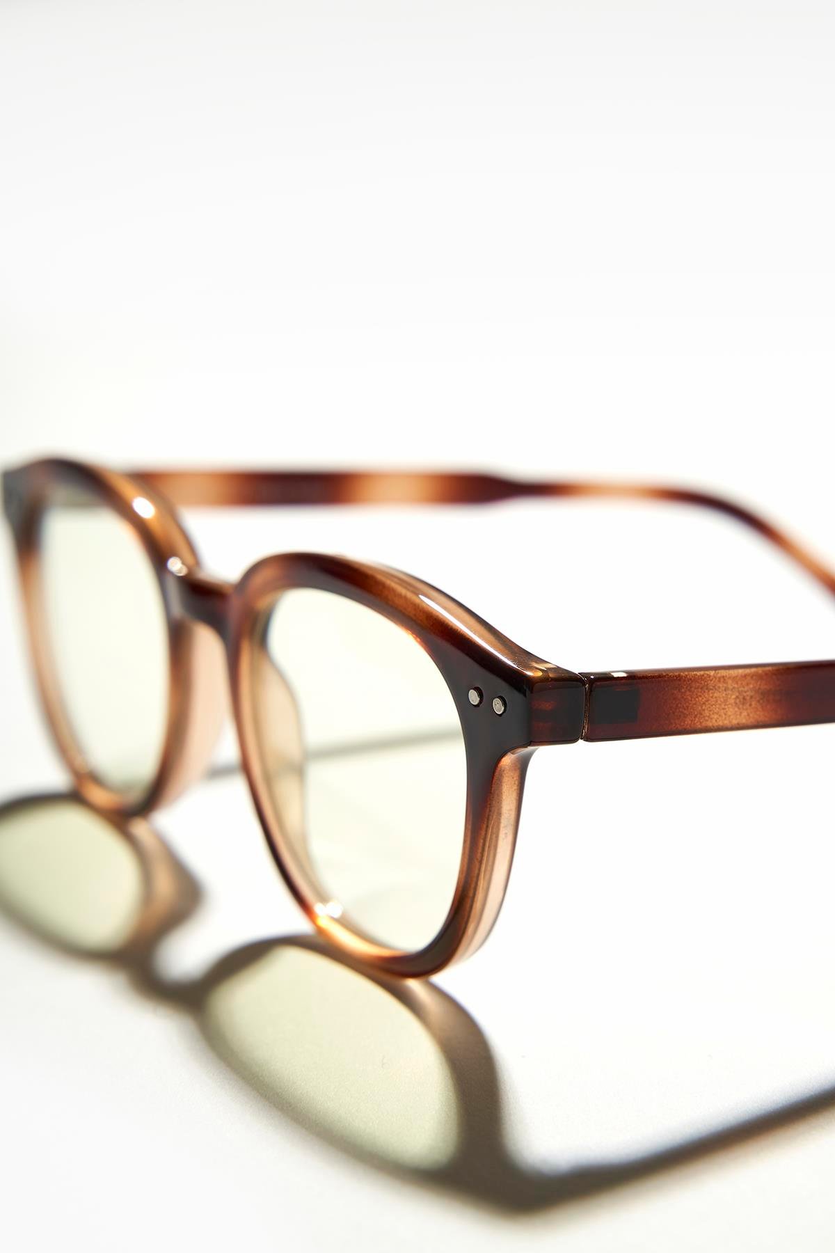 Nova Vintage Leopard Erkek Mavi Işık Koruyucu Gözlük