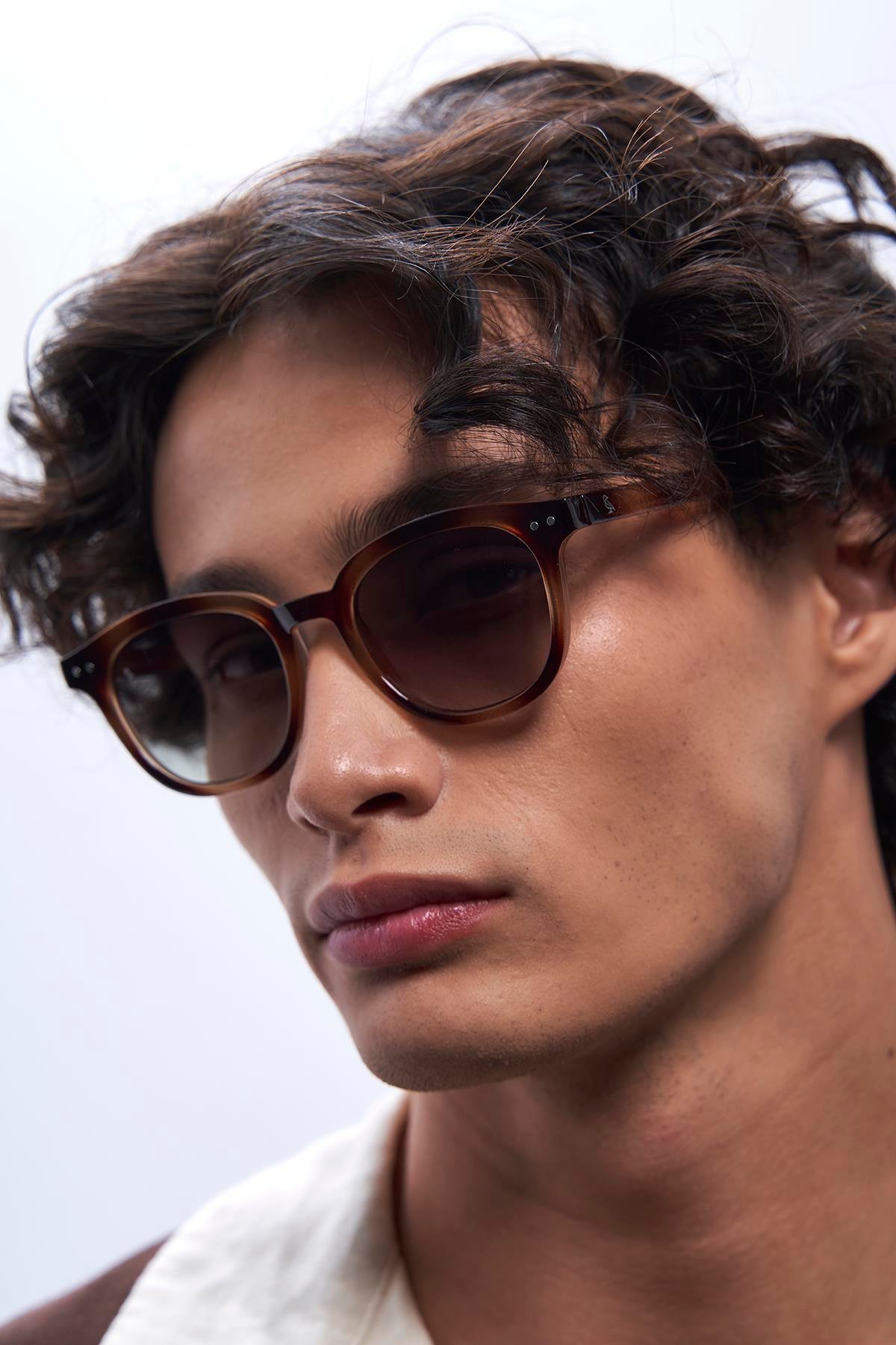 Nova Vintage Leopard Green Erkek Güneş Gözlüğü