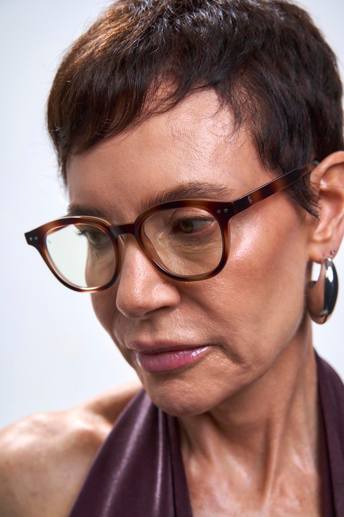 Nova Vintage Leopard Mavi Işık Koruyucu Gözlük