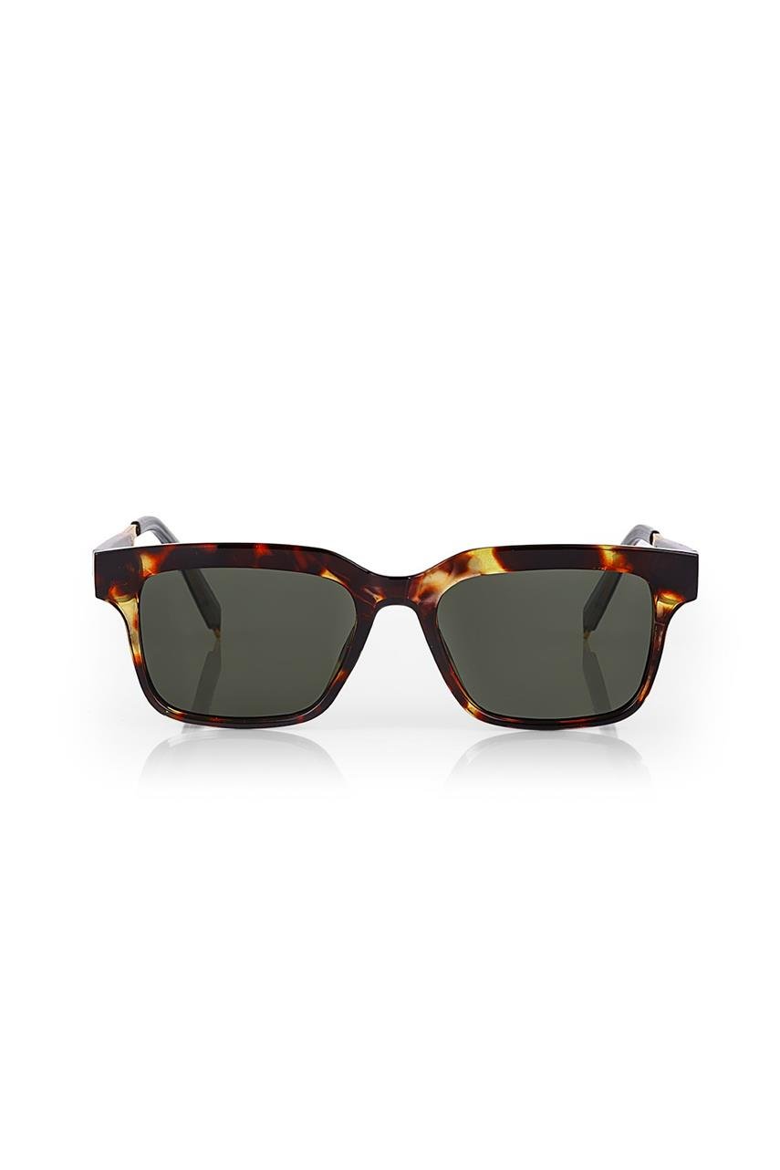 Odette Green Leopard Güneş Gözlüğü