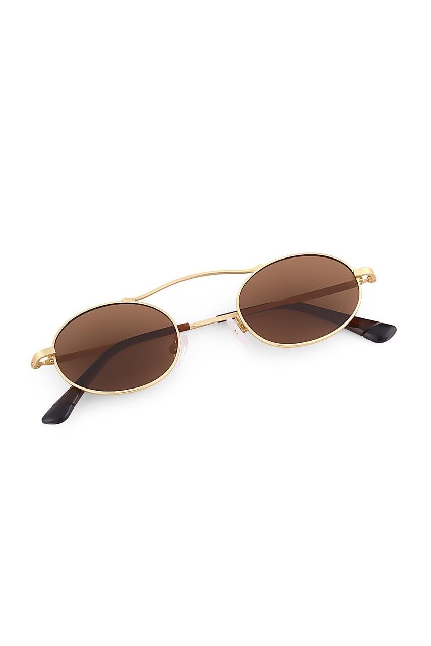 Oliver Gold Brown Erkek Güneş Gözlüğü