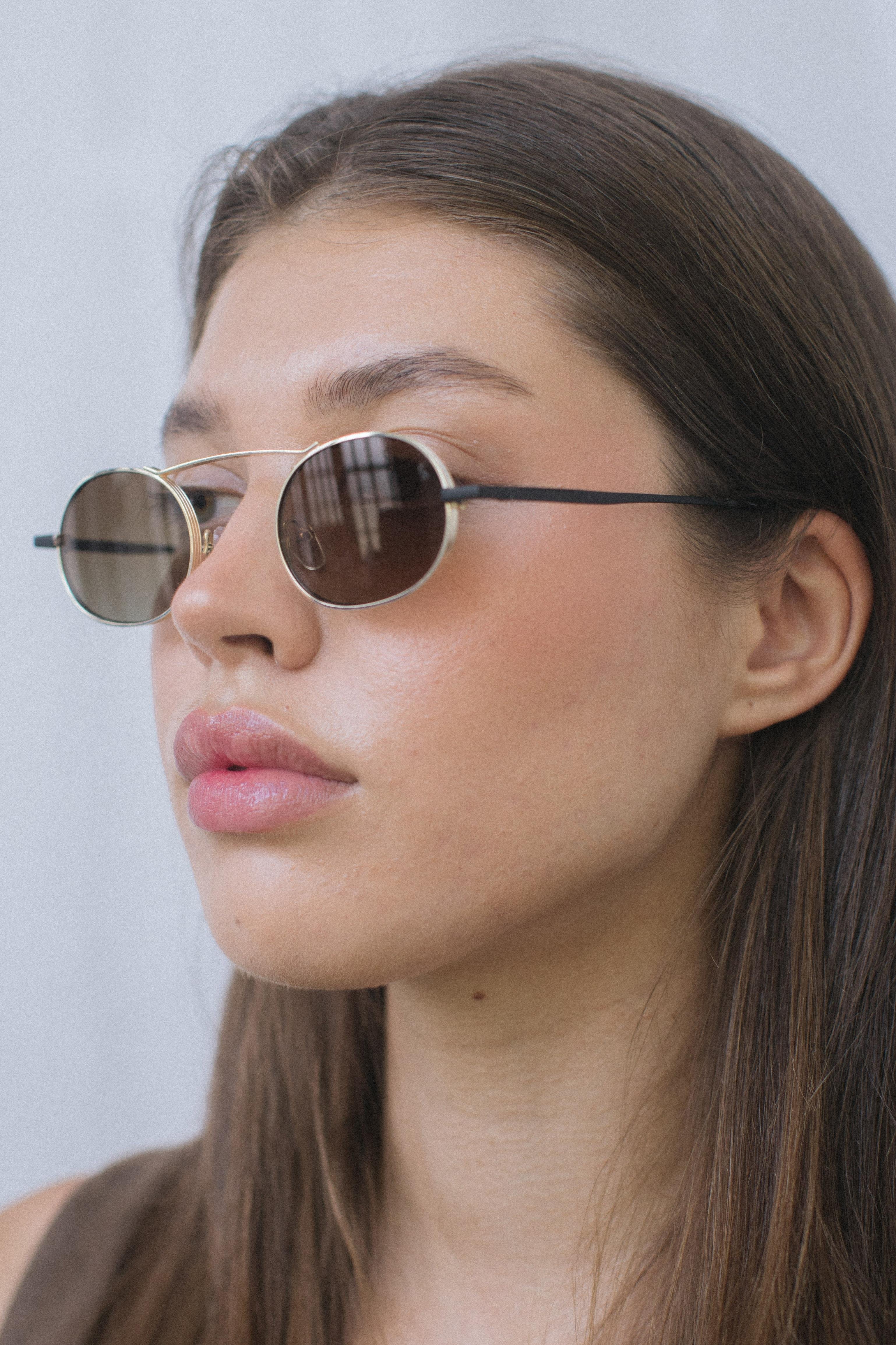 Oliver New Gold Brown Güneş Gözlüğü