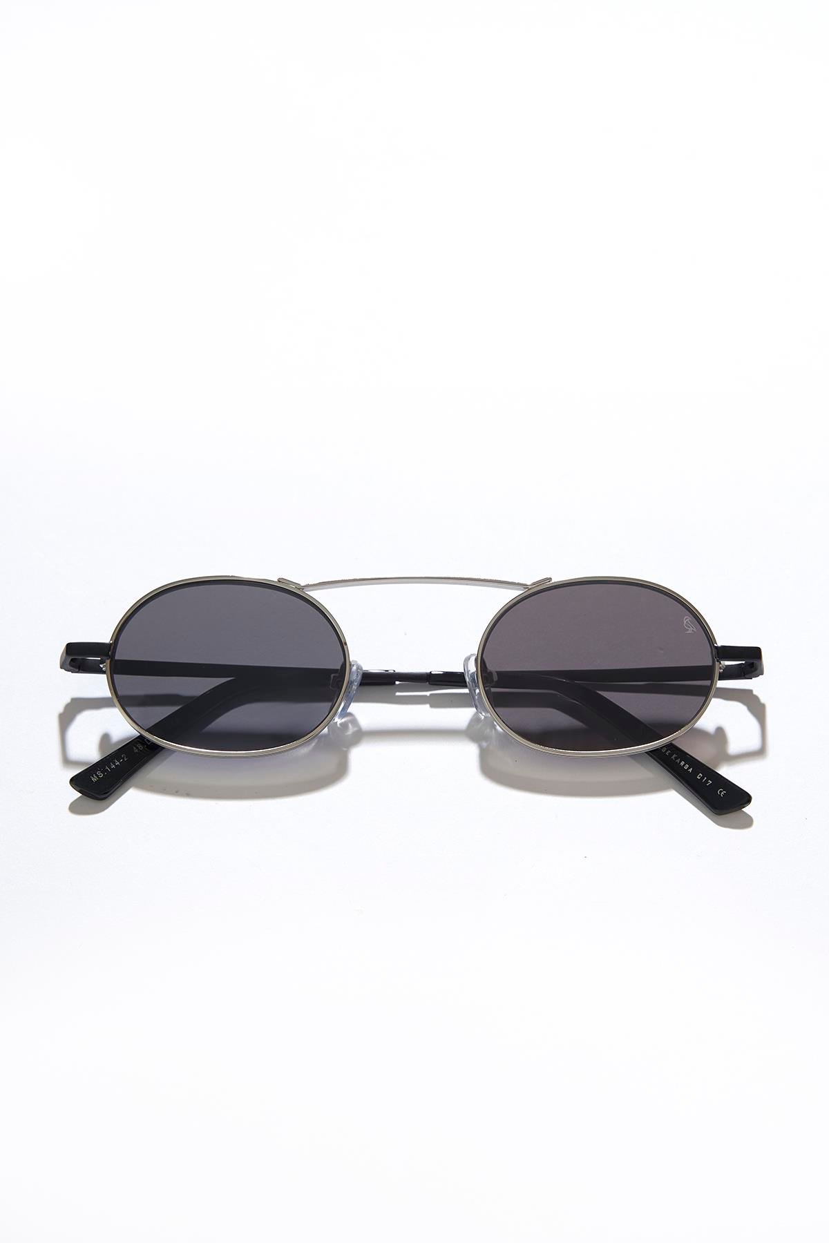 Oliver New Silver Black Erkek Güneş Gözlüğü