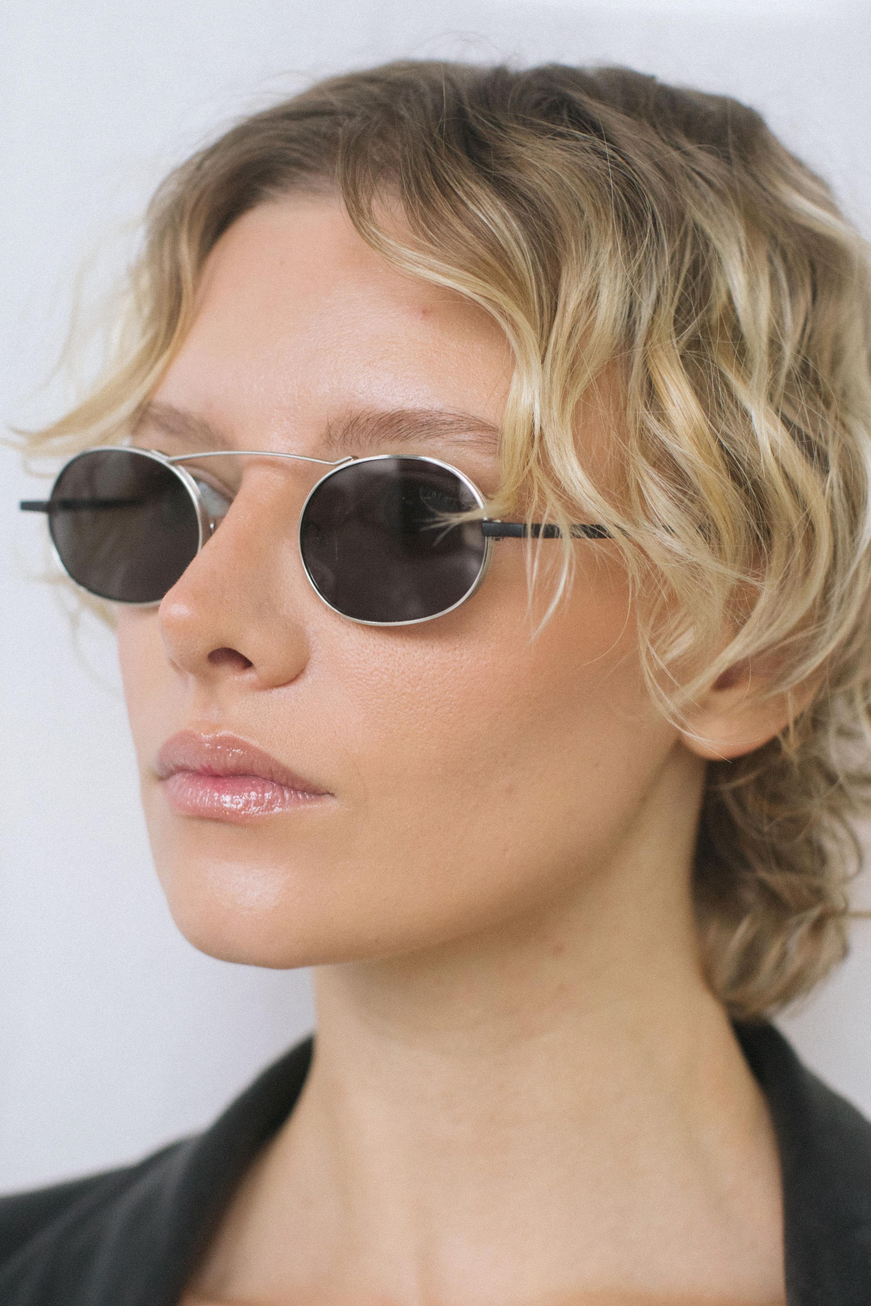 Oliver New Silver Black Güneş Gözlüğü