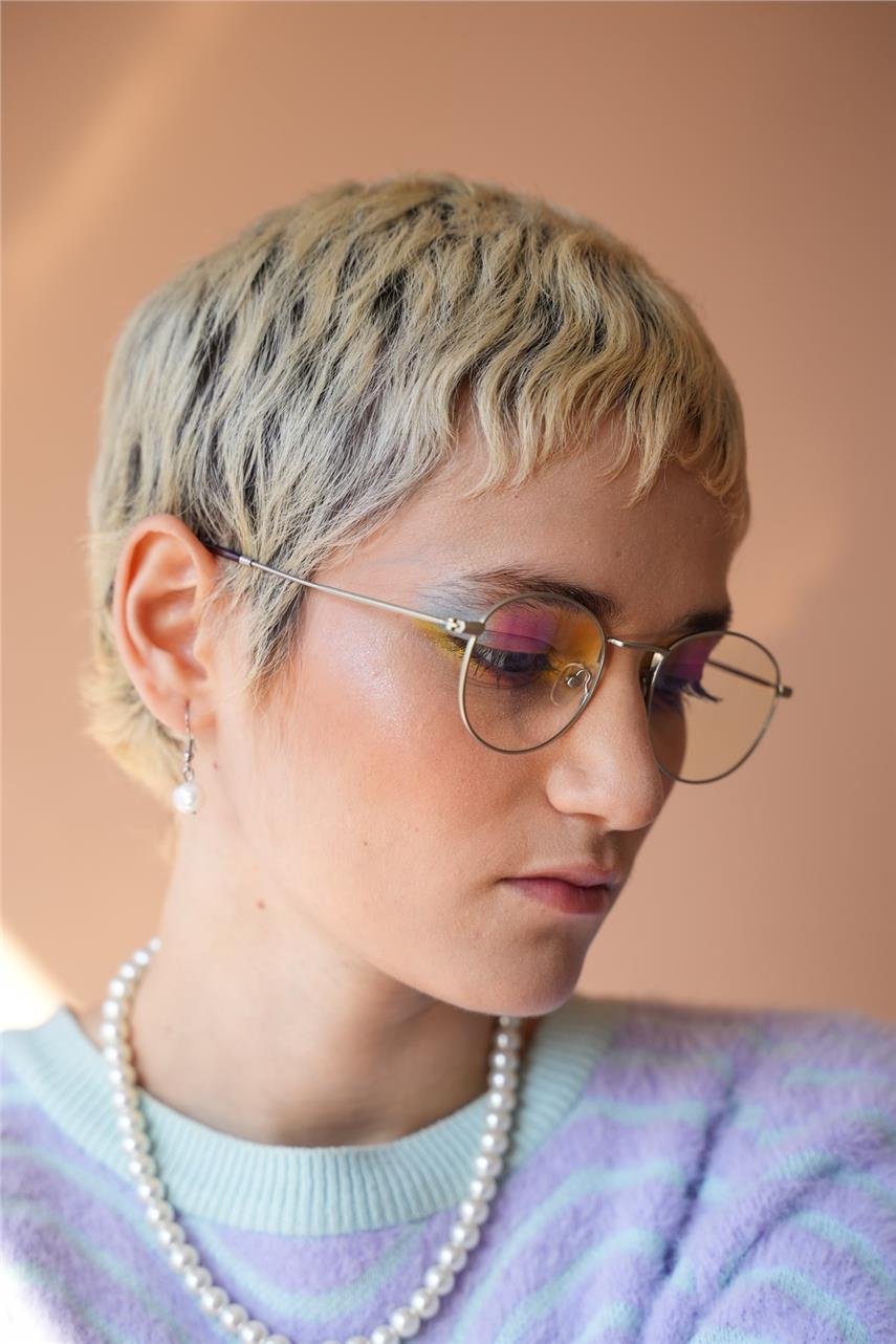 Palmiro Silver Mavi Işık Koruyucu Gözlük