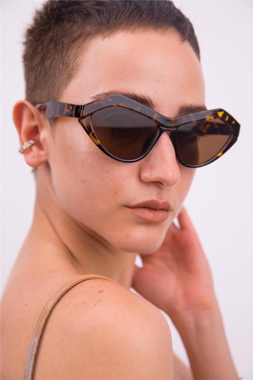 Pansy Leopard Güneş Gözlüğü