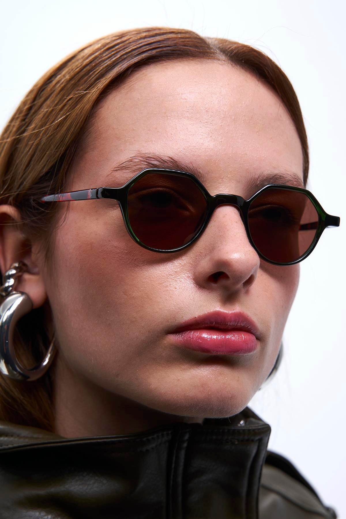 Paula Green Leopard Güneş Gözlüğü