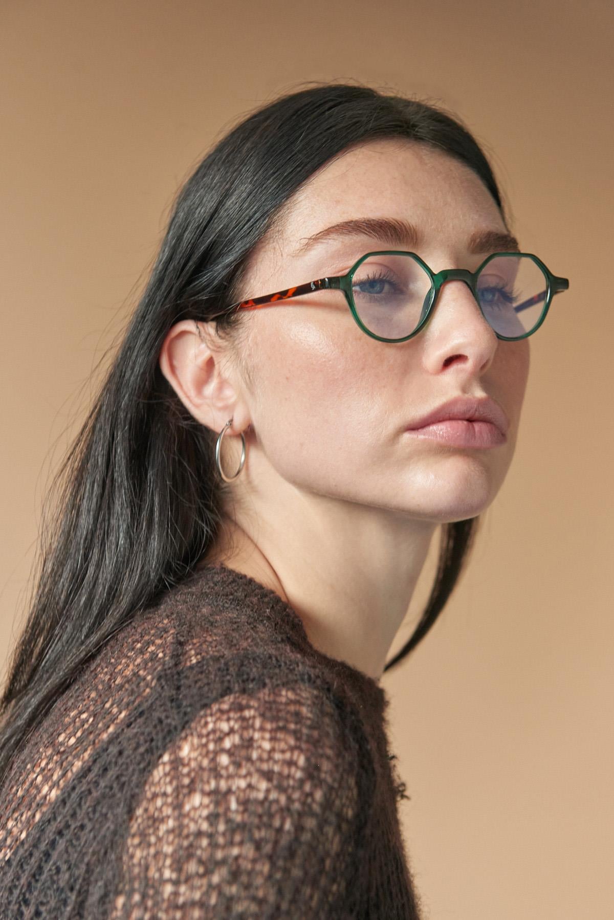 Paula Green Leopard Mavi Işık Koruyucu Gözlük