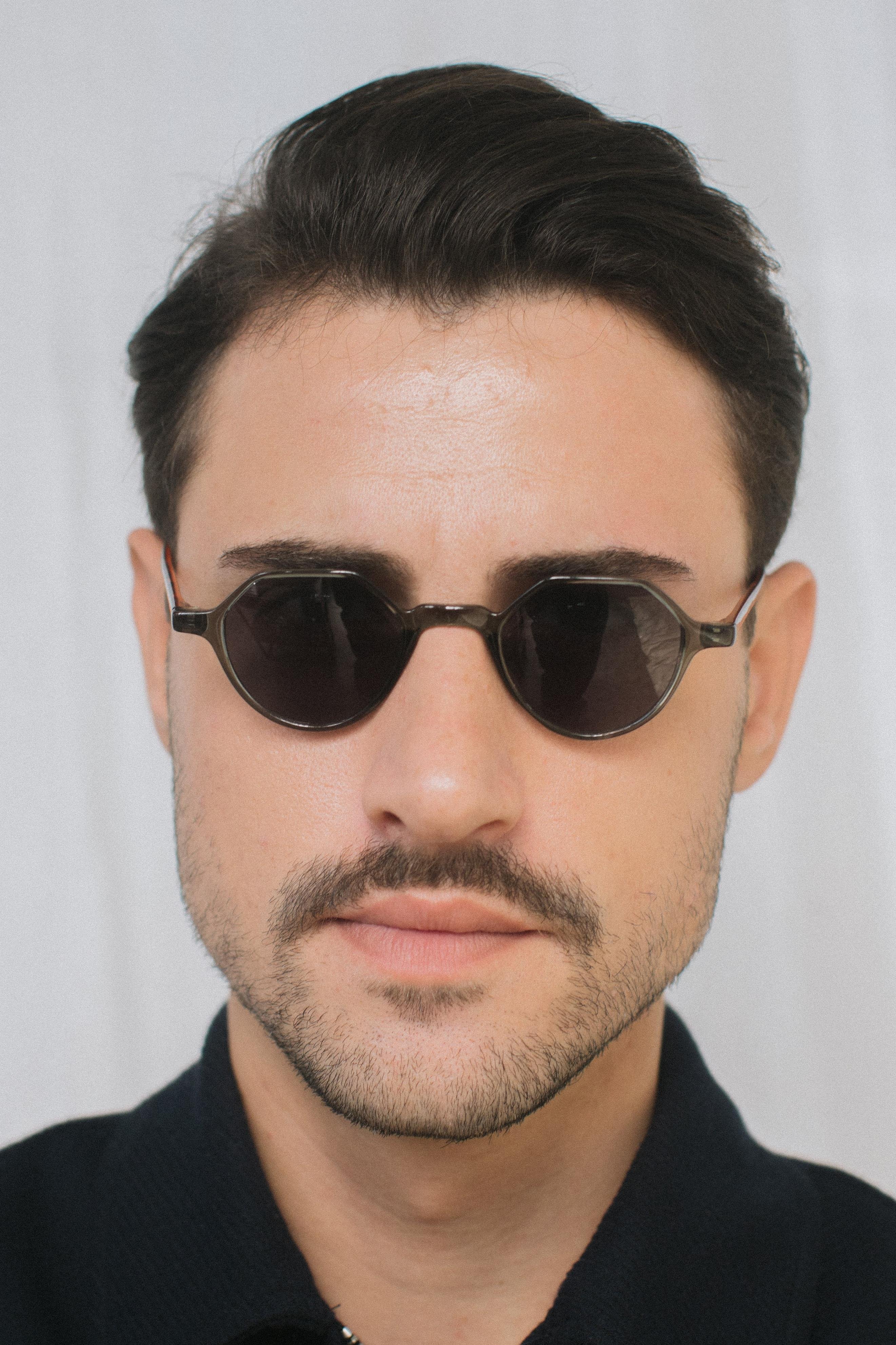 Paula Grey Leopard Black Erkek Güneş Gözlüğü