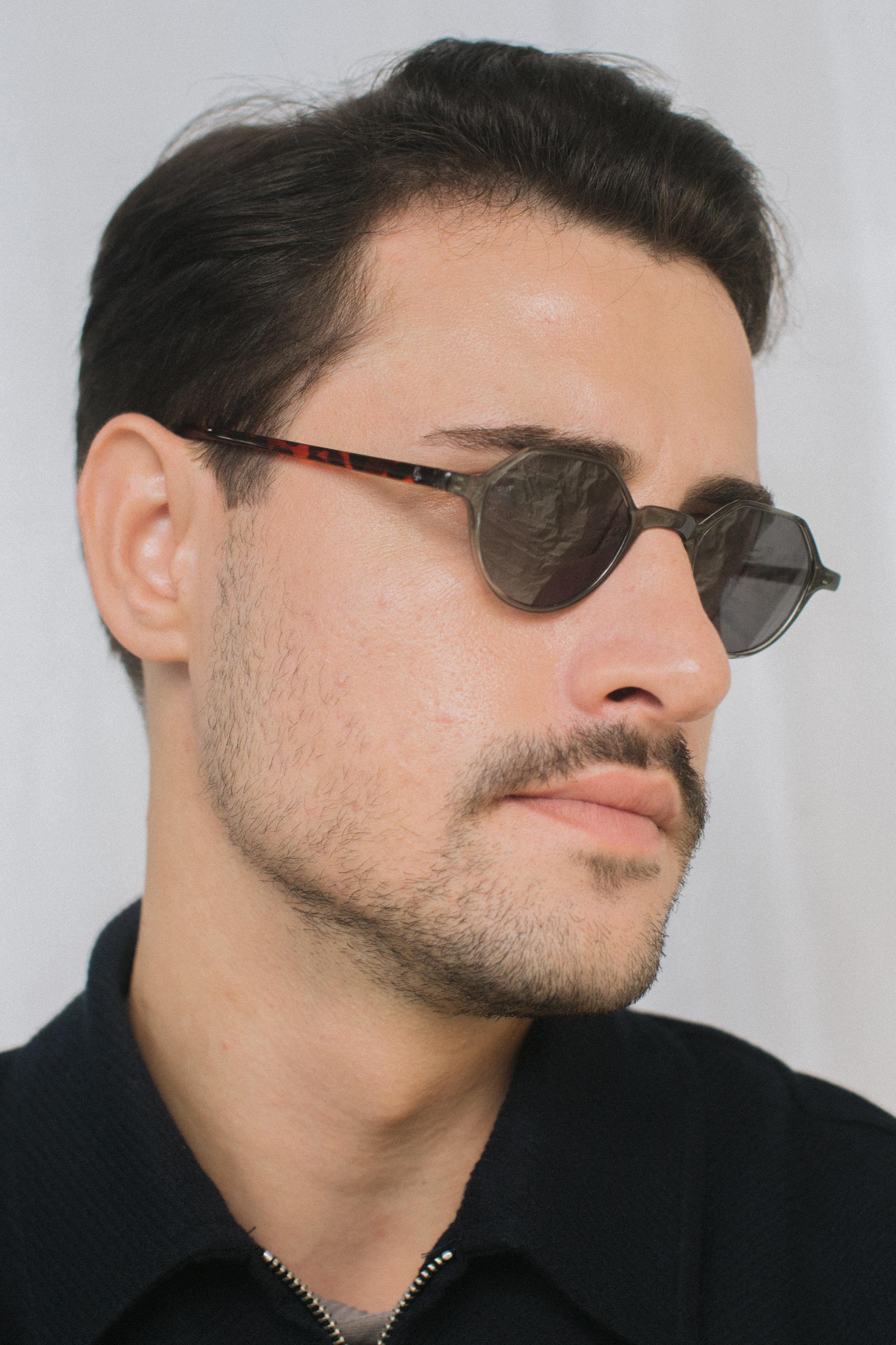 Paula Grey Leopard Black Erkek Güneş Gözlüğü