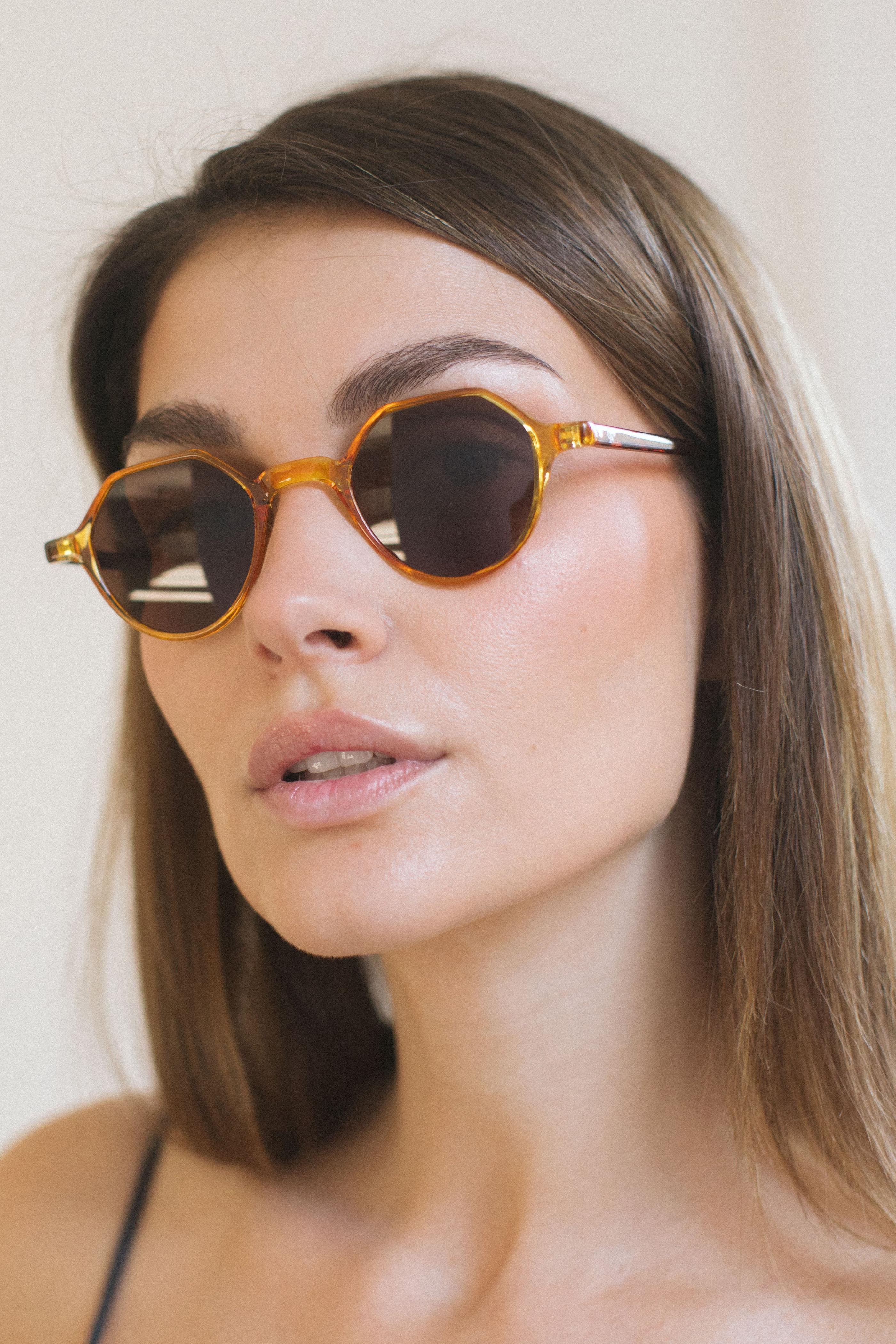 Paula New Orange Brown Güneş Gözlüğü