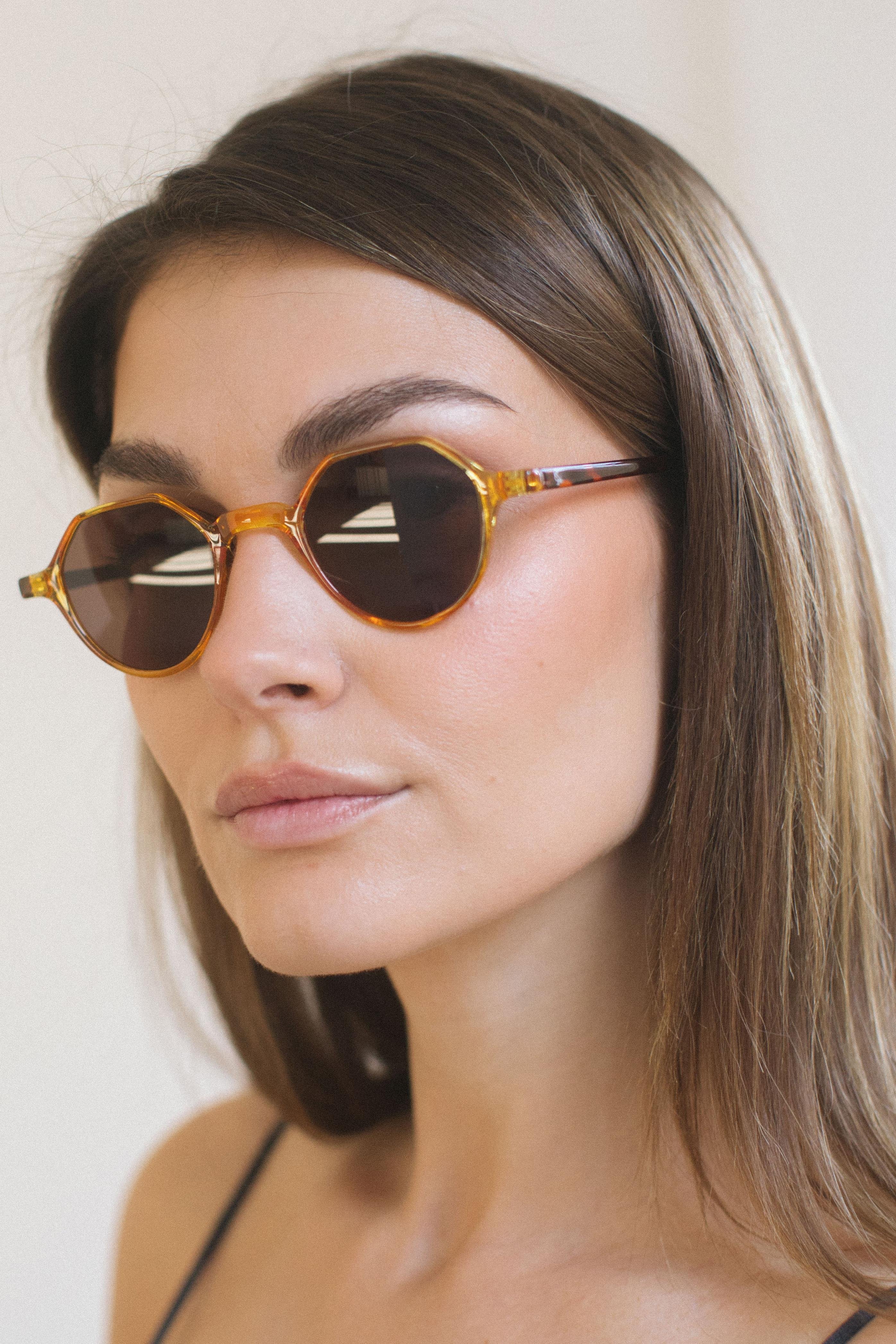 Paula New Orange Brown Güneş Gözlüğü