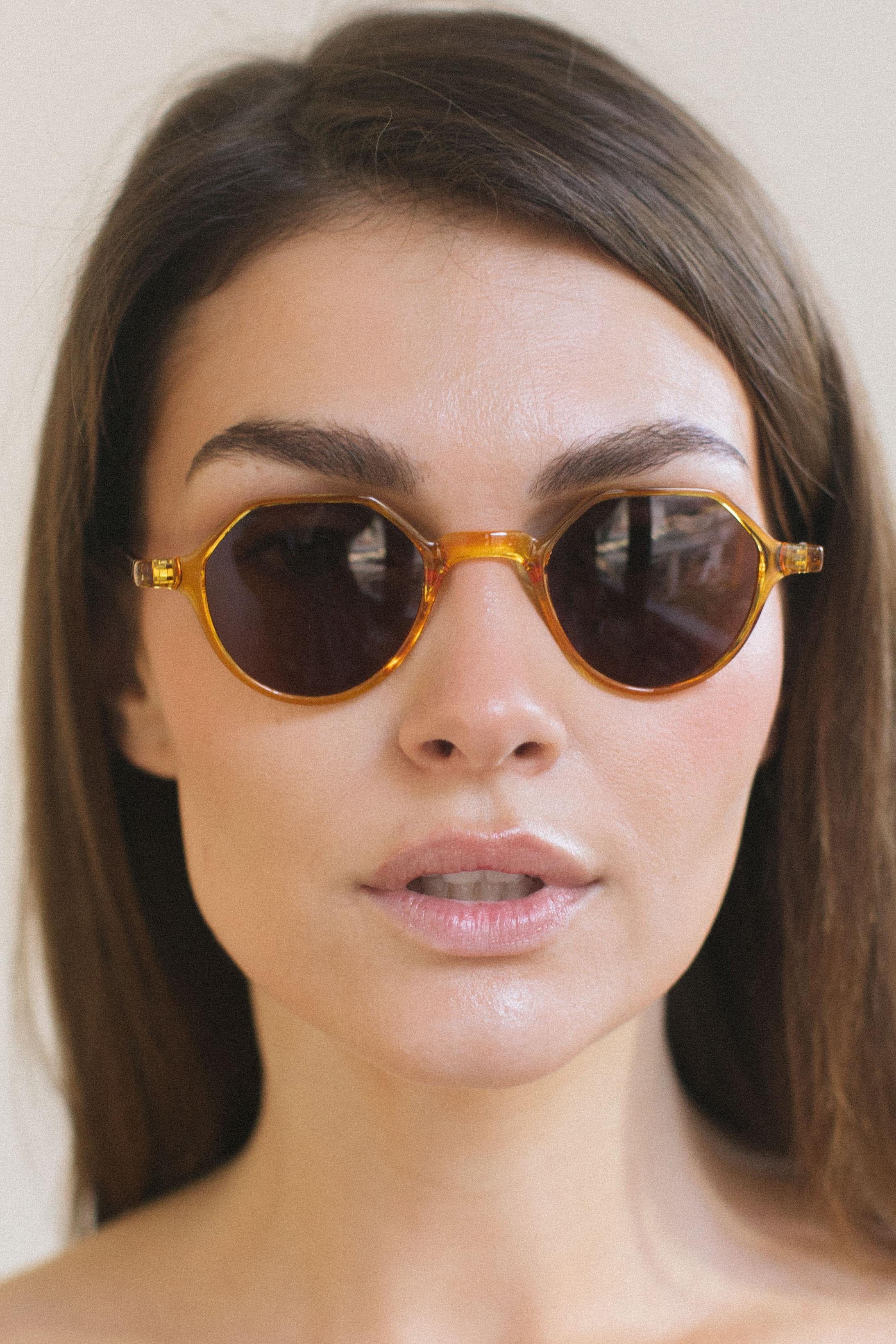 Paula New Orange Brown Güneş Gözlüğü