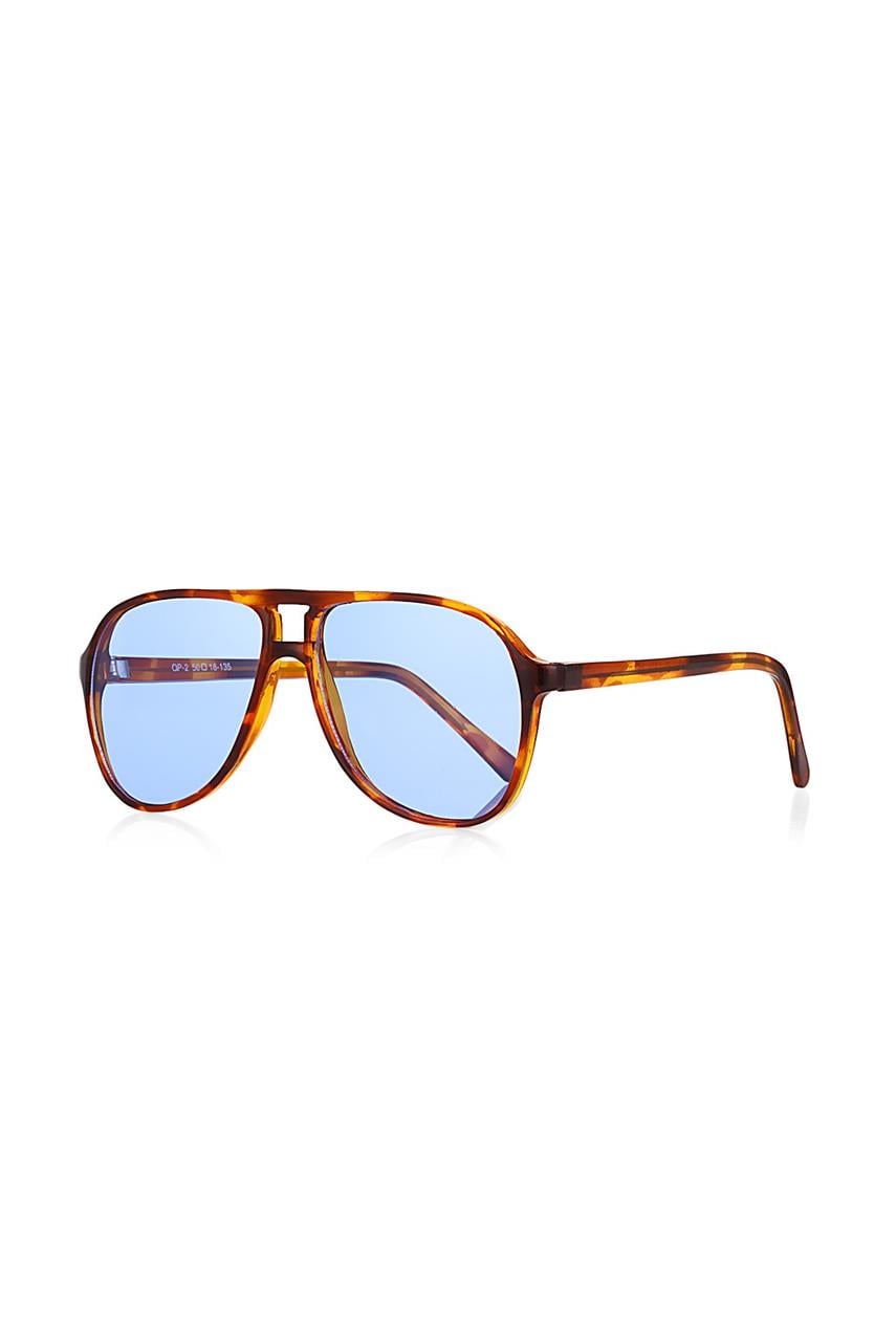 Peyton Leopard Blue Erkek Güneş Gözlüğü