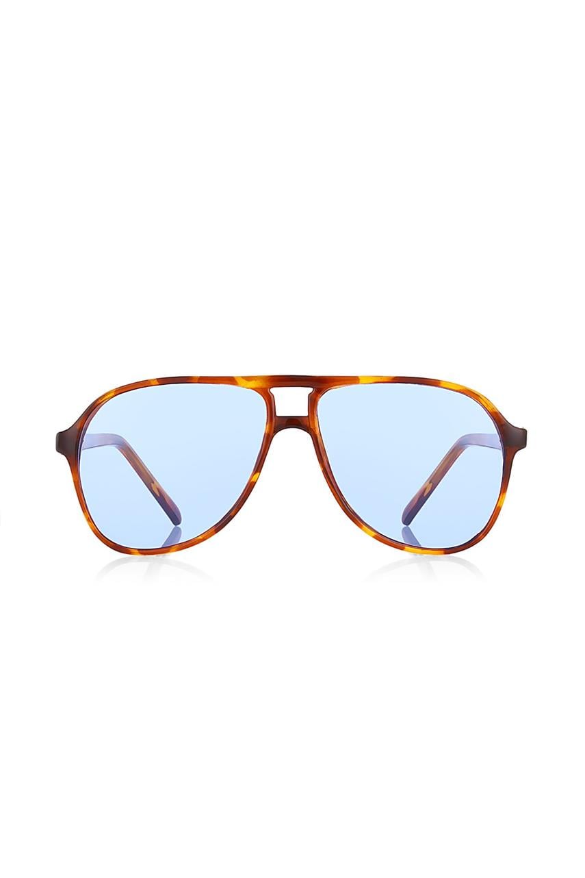 Peyton Leopard Blue Erkek Güneş Gözlüğü