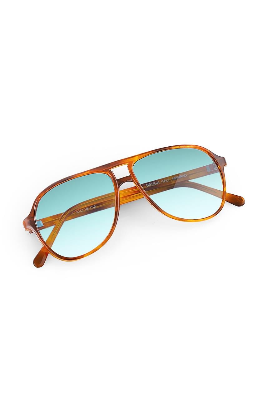 Peyton Leopard Green Güneş Gözlüğü