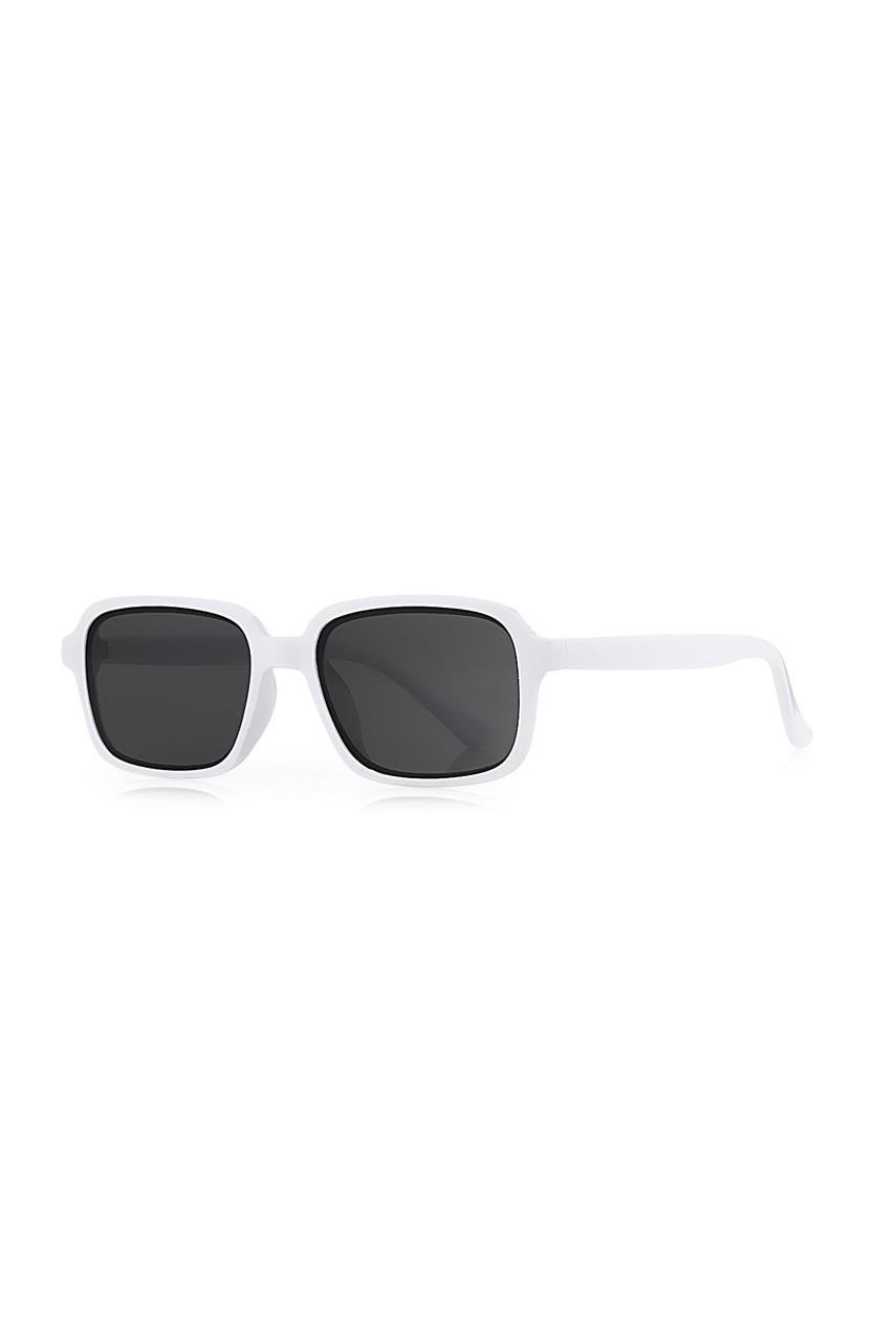 Pou White Black Güneş Gözlüğü