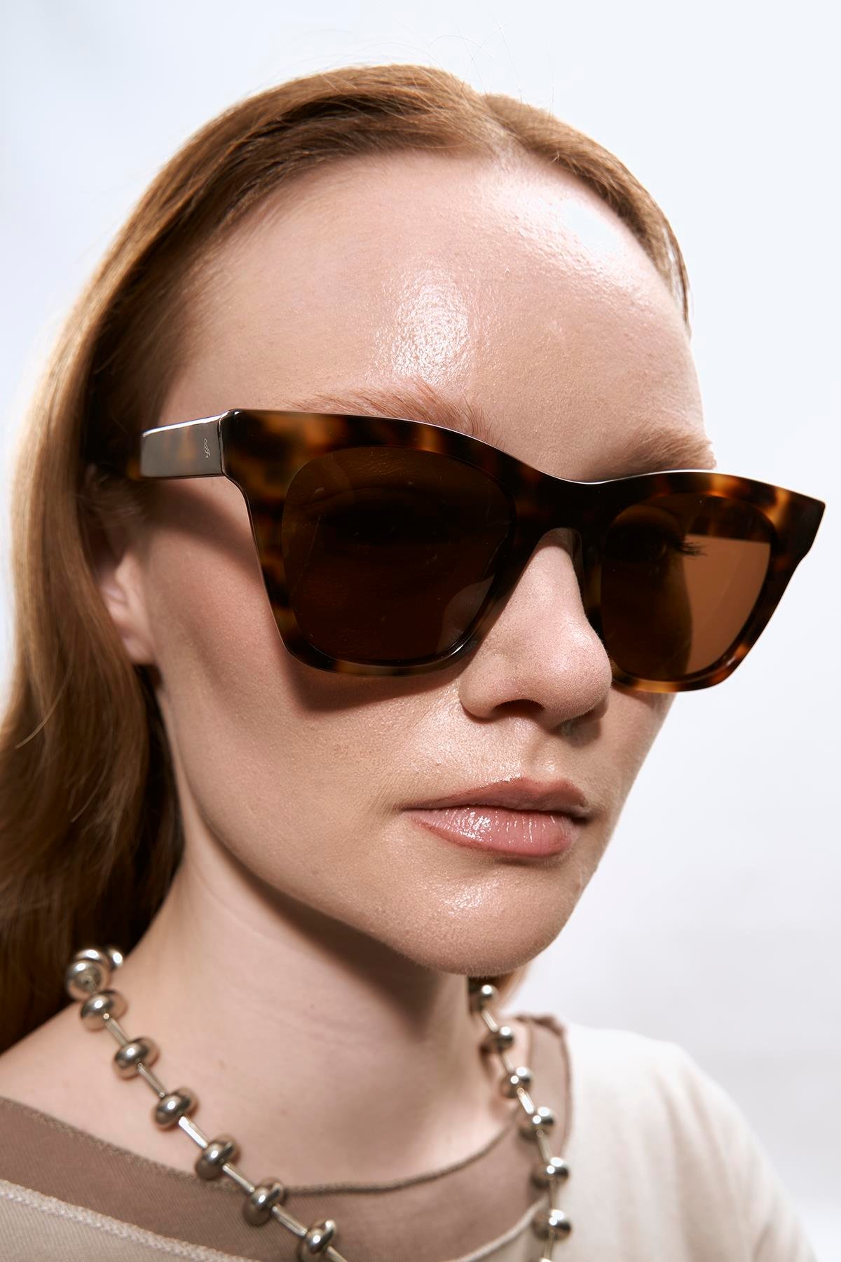 Rabkin Leopard Brown Güneş Gözlüğü