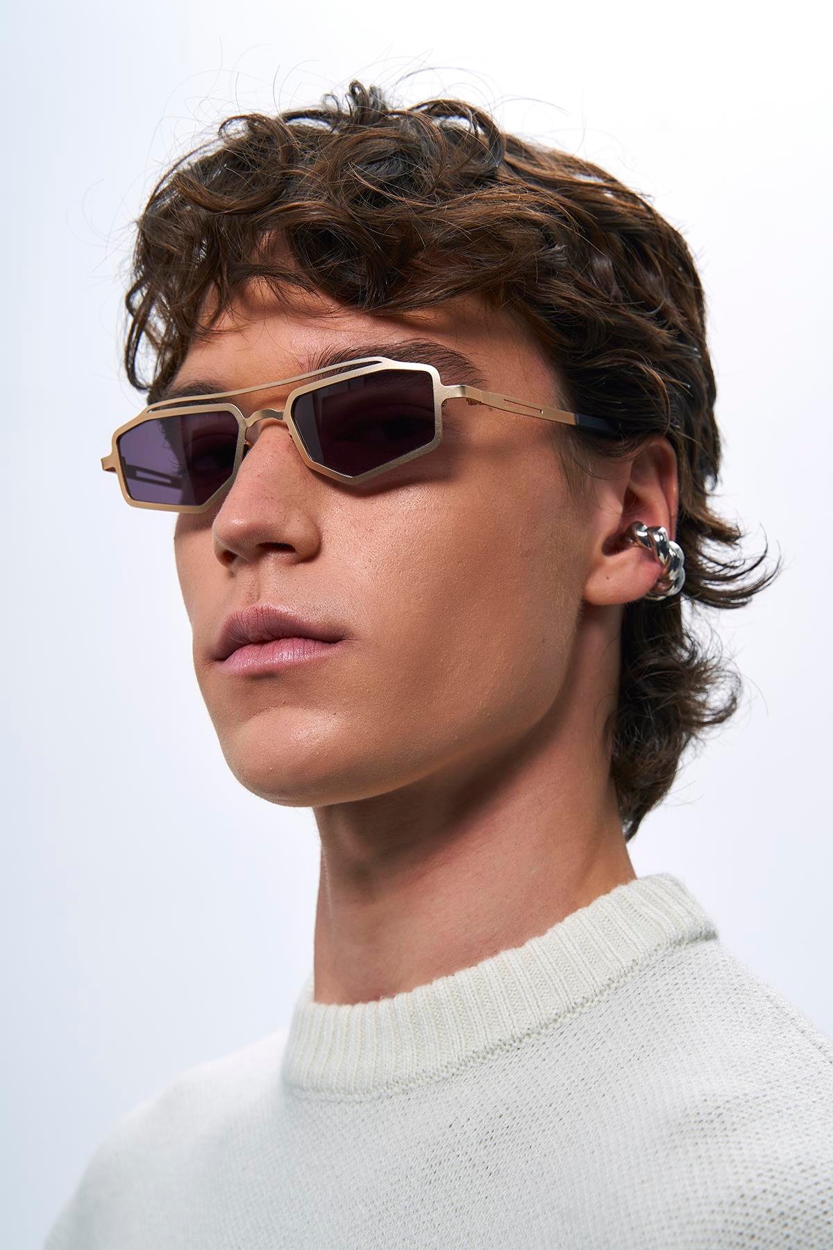 Rayne Gold Black Erkek Güneş Gözlüğü