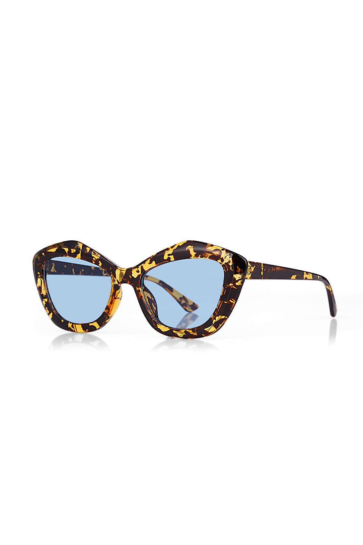 Regina Leopard Blue Güneş Gözlüğü