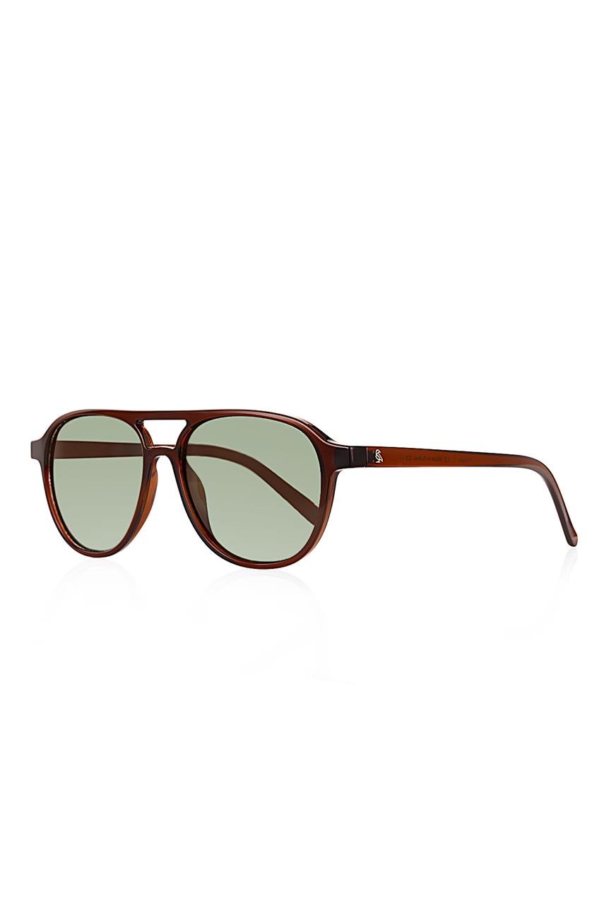 Richard Brown Dark Green Güneş Gözlüğü