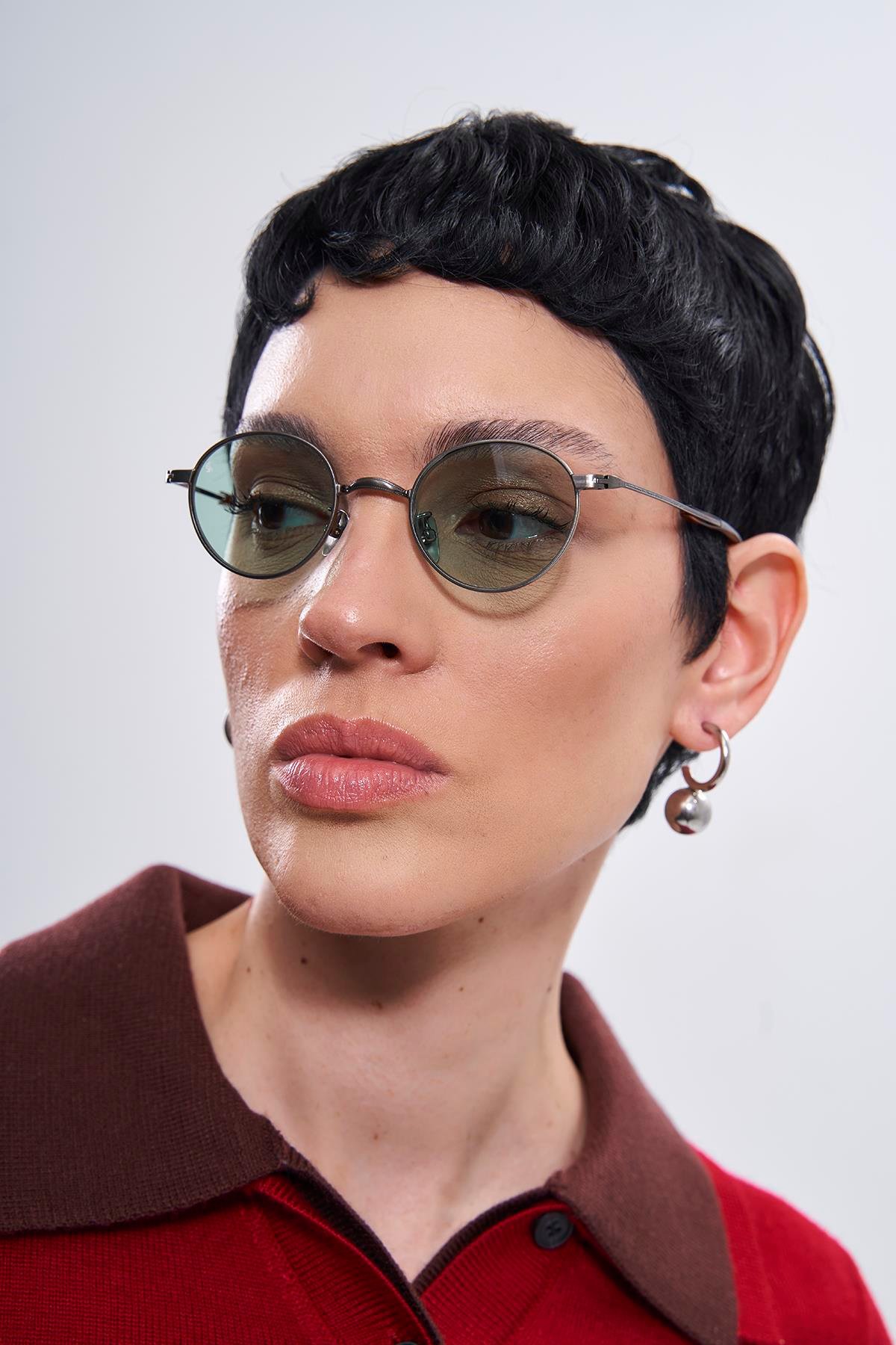 Riley Silver Green Güneş Gözlüğü