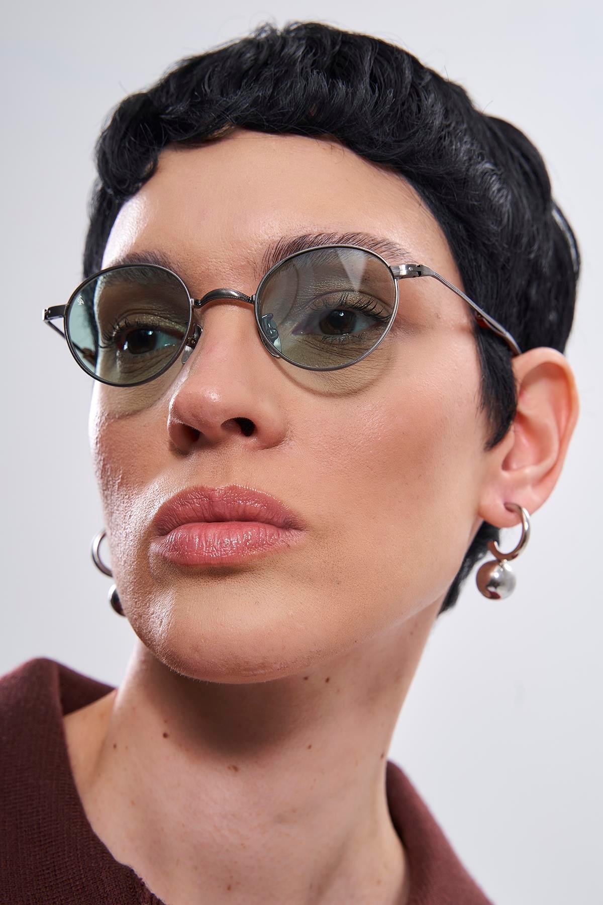 Riley Silver Green Güneş Gözlüğü