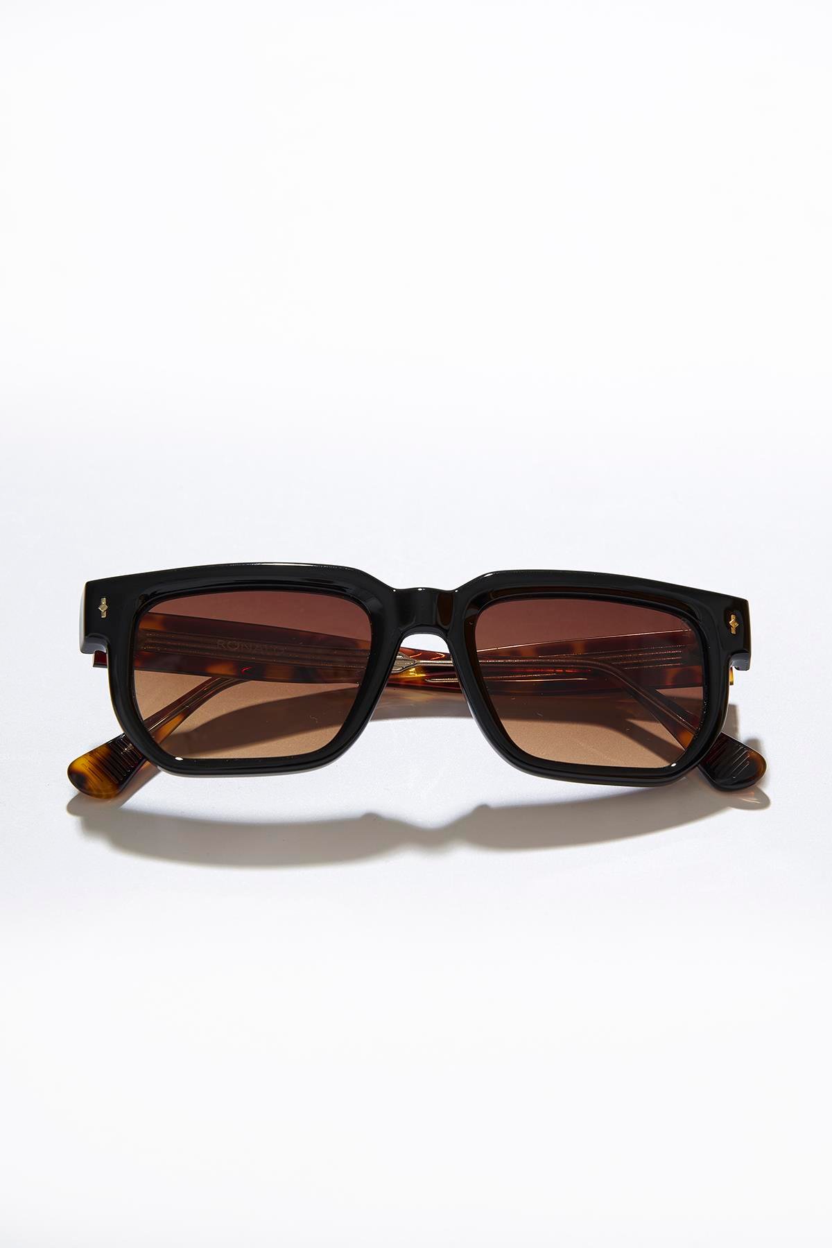 Ronald Black Brown Degrade Erkek Güneş Gözlüğü