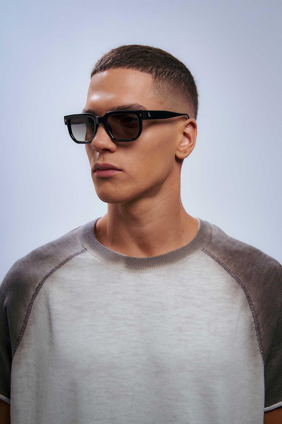 Ronald Black Green Degrade Erkek Güneş Gözlüğü