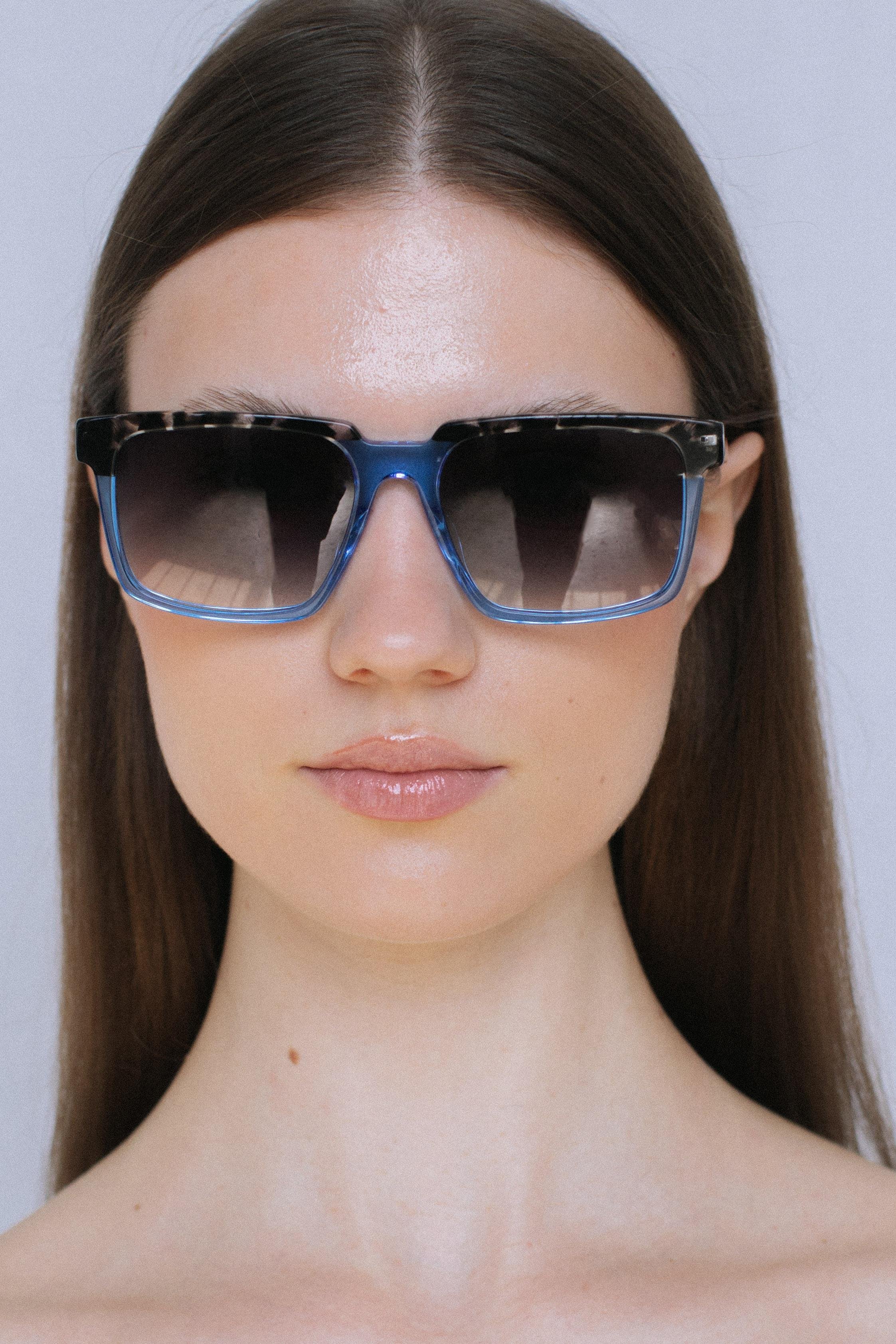 Rutger Blue Black Degrade Güneş Gözlüğü