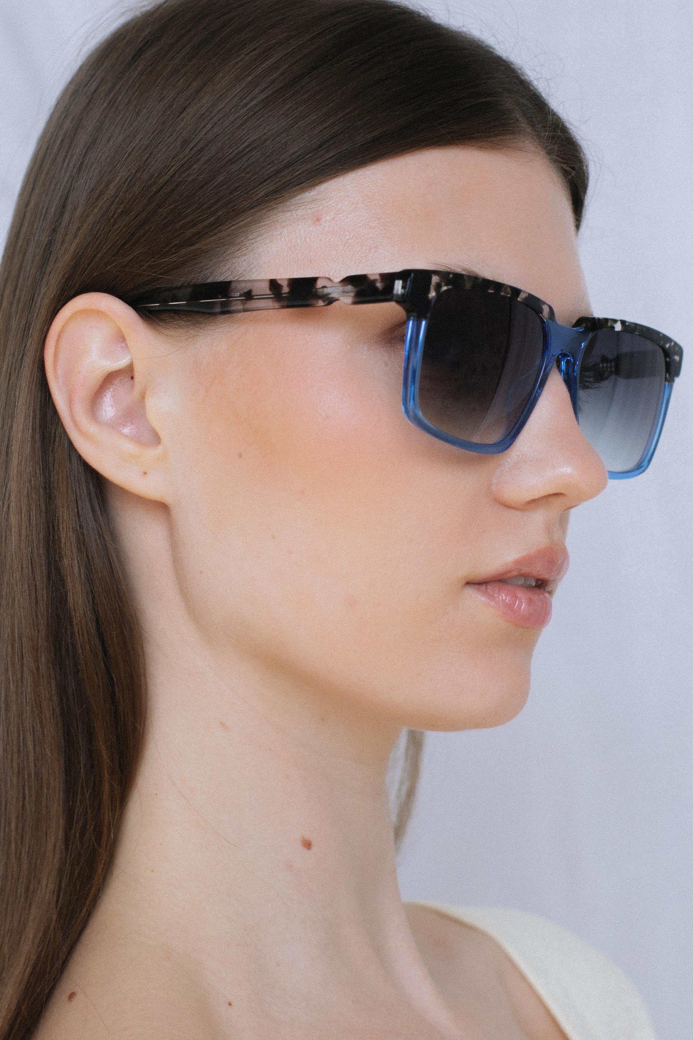 Rutger Blue Black Degrade Güneş Gözlüğü