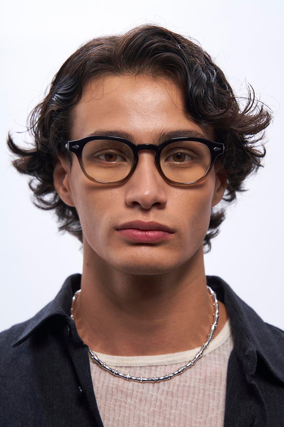 Ryan Black Grey Erkek Mavi Işık Koruyucu Gözlük