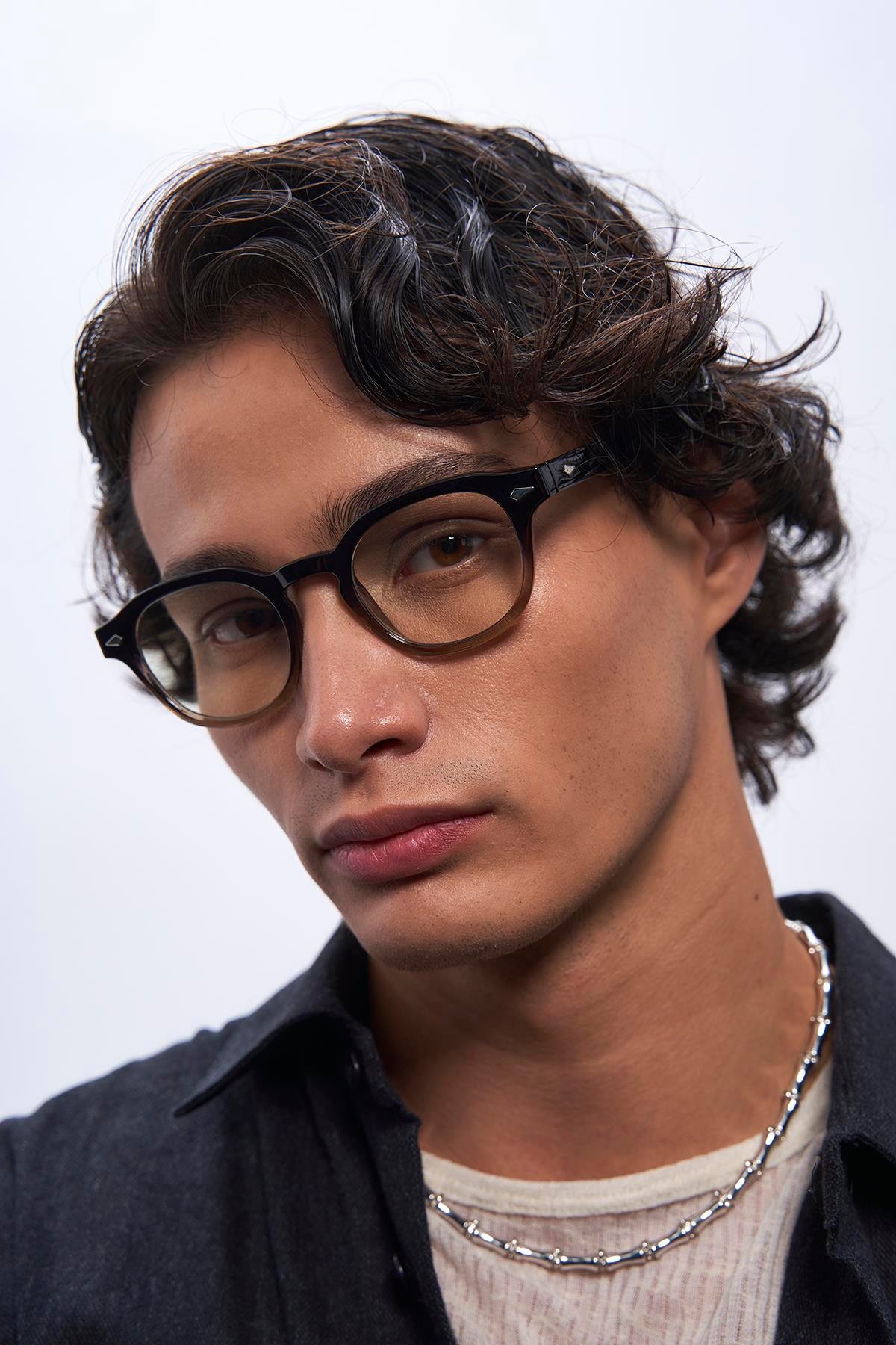 Ryan Black Grey Erkek Mavi Işık Koruyucu Gözlük