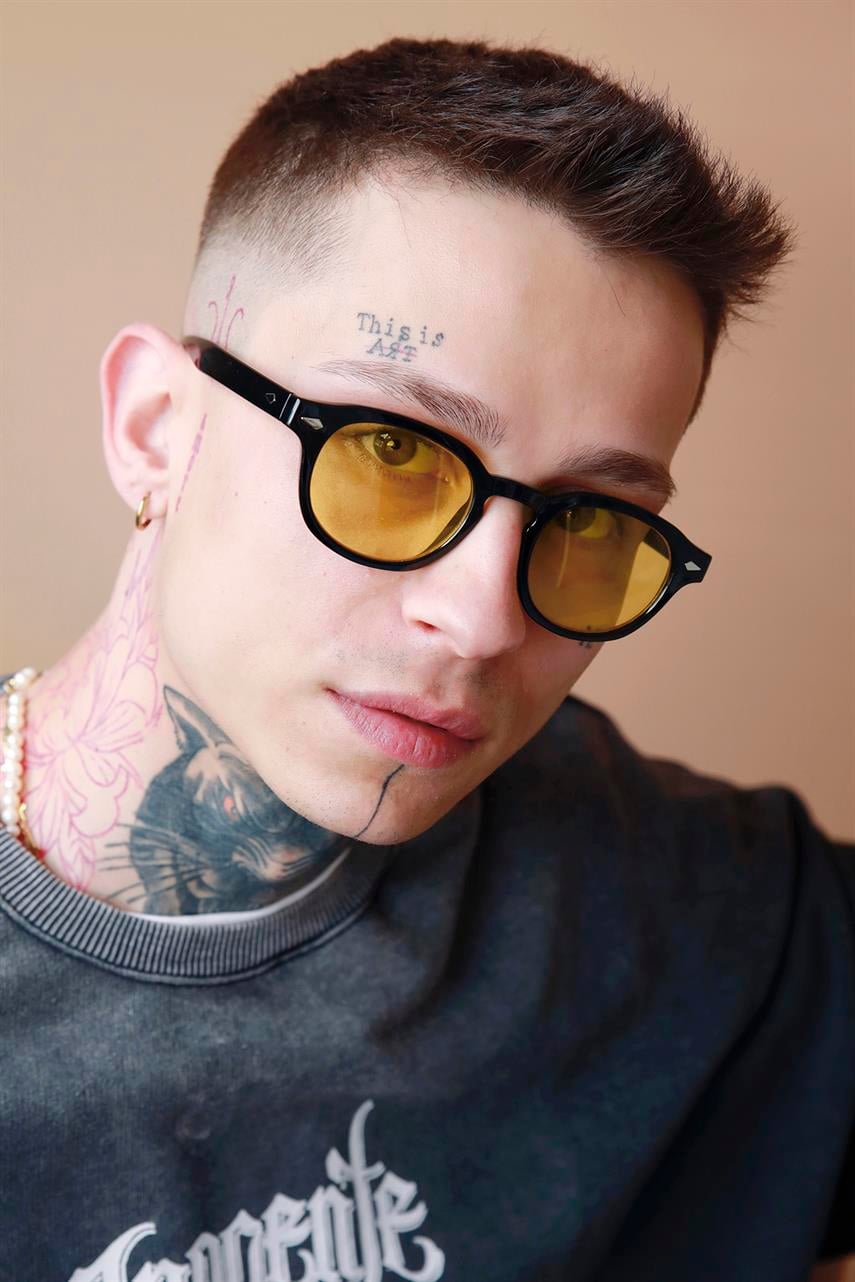 Ryan Black Yellow Erkek Güneş Gözlüğü
