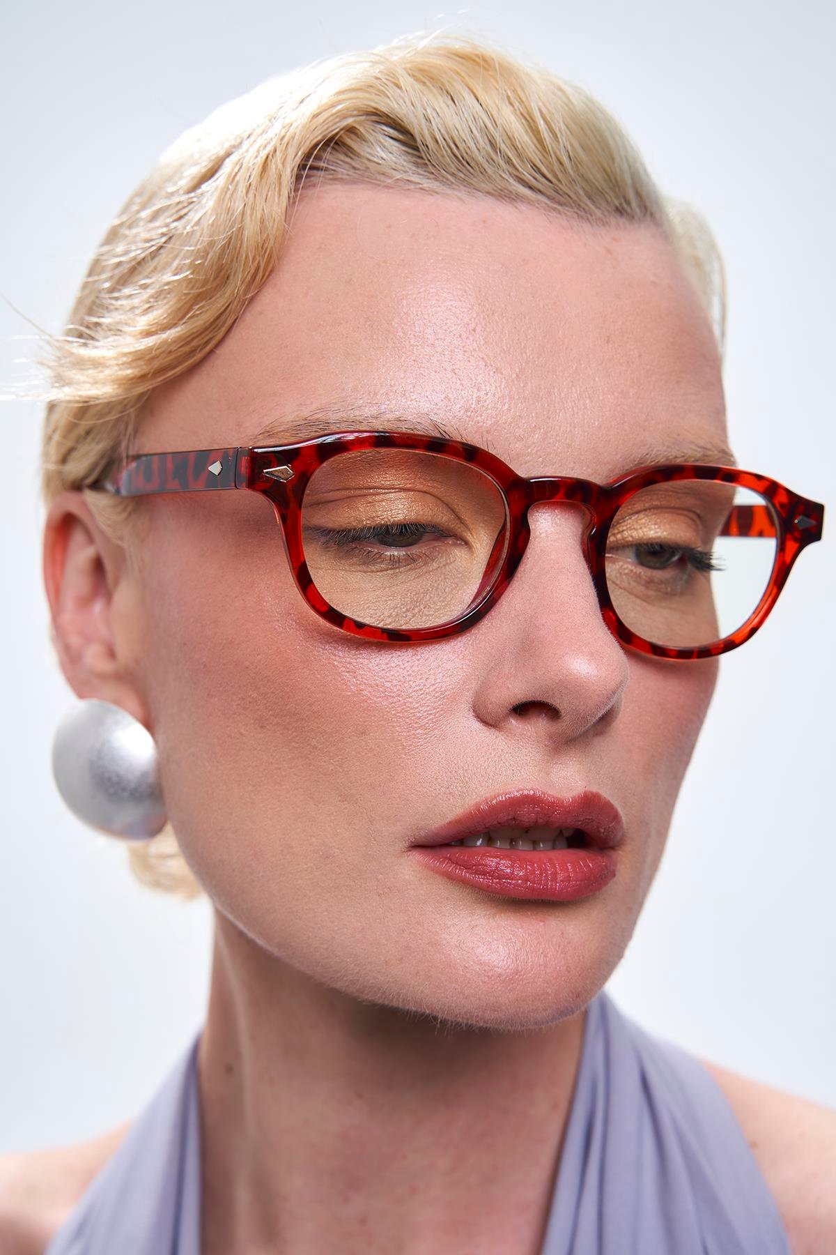 Ryan Leopard Mavi Işık Koruyucu Gözlük