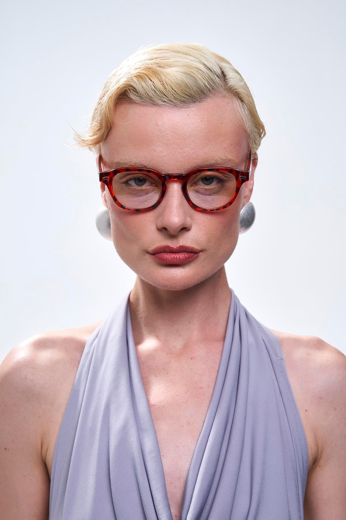 Ryan Leopard Mavi Işık Koruyucu Gözlük