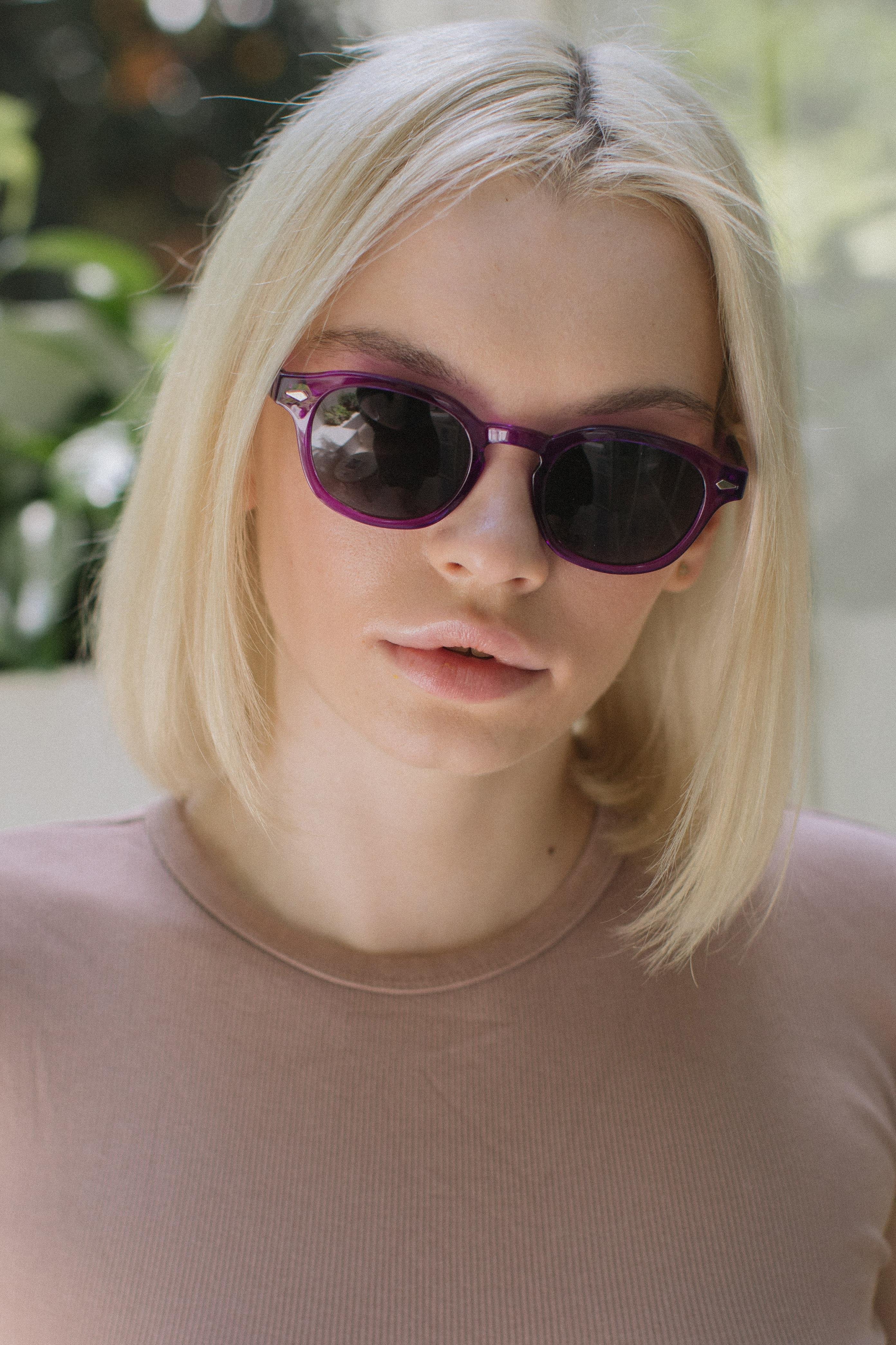 Ryan Purple Black Güneş Gözlüğü