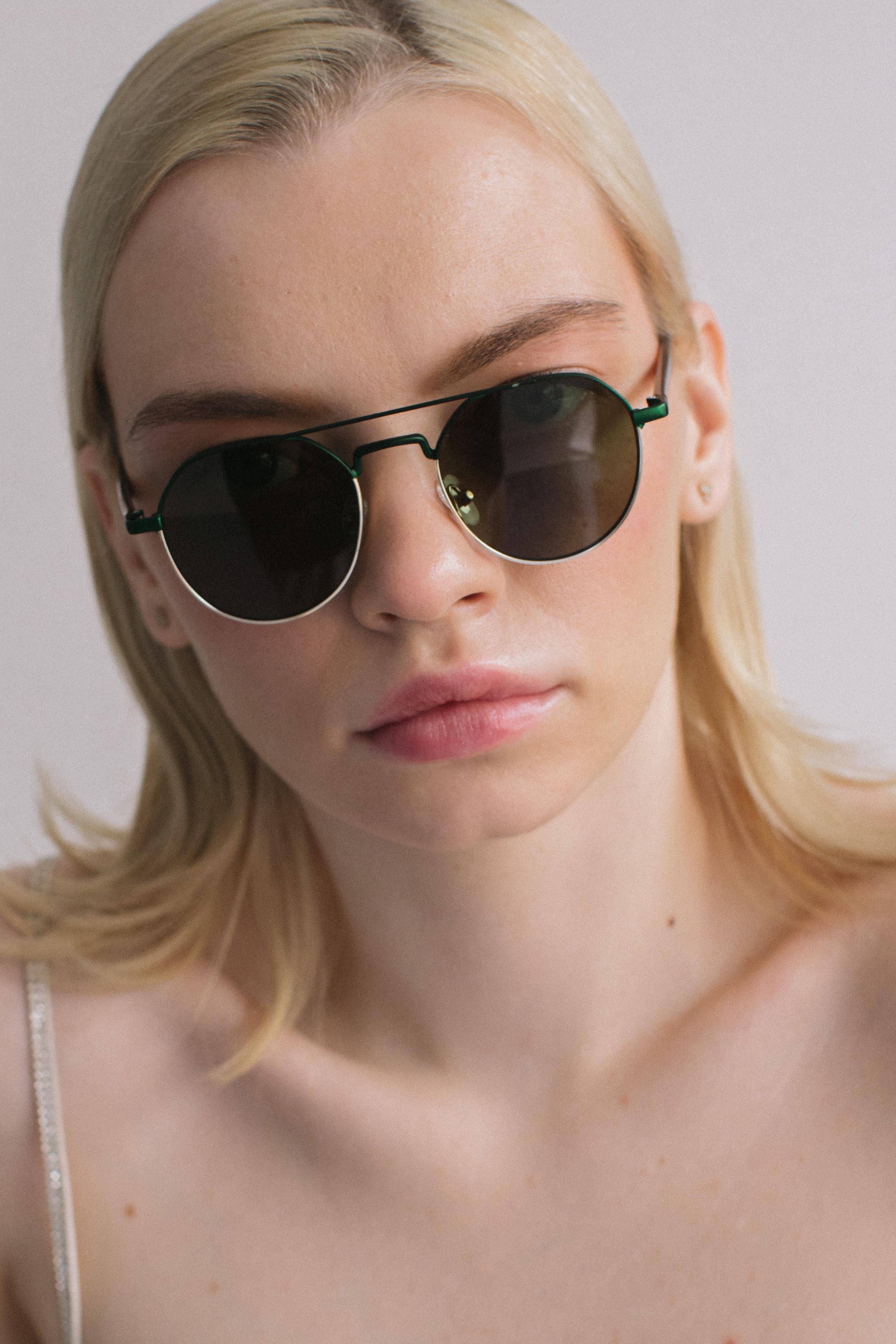 Sakarca Green Gold Green Güneş Gözlüğü