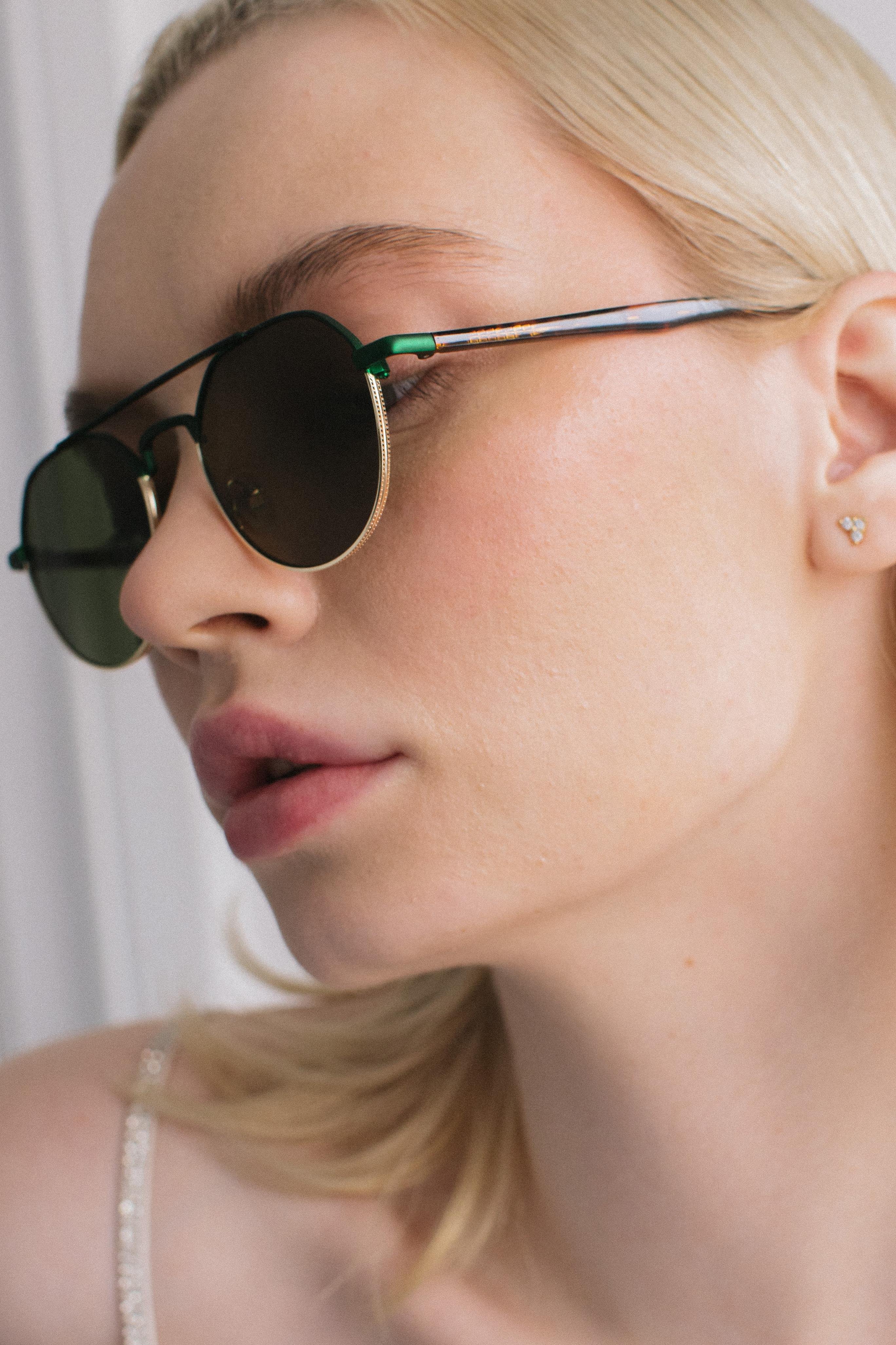 Sakarca Green Gold Green Güneş Gözlüğü