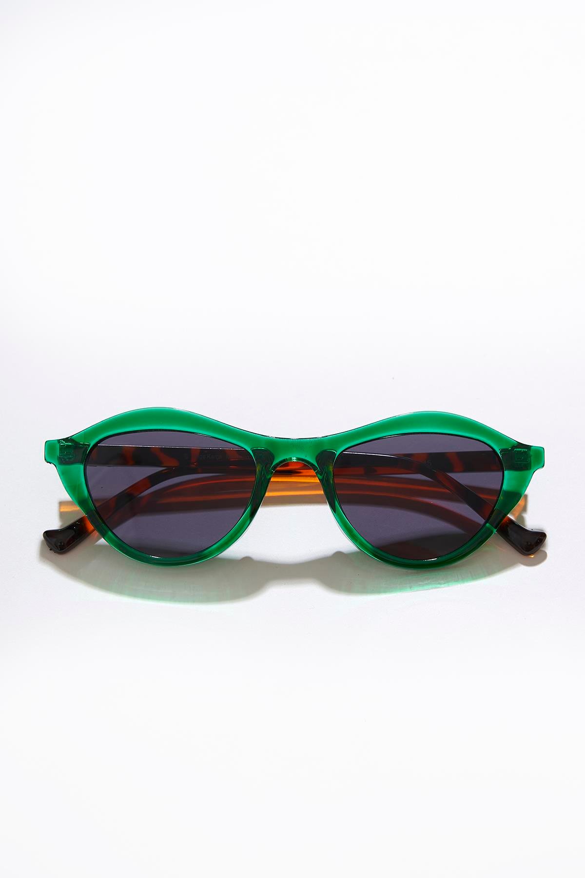 Saksağan Green Leopard Black Güneş Gözlüğü