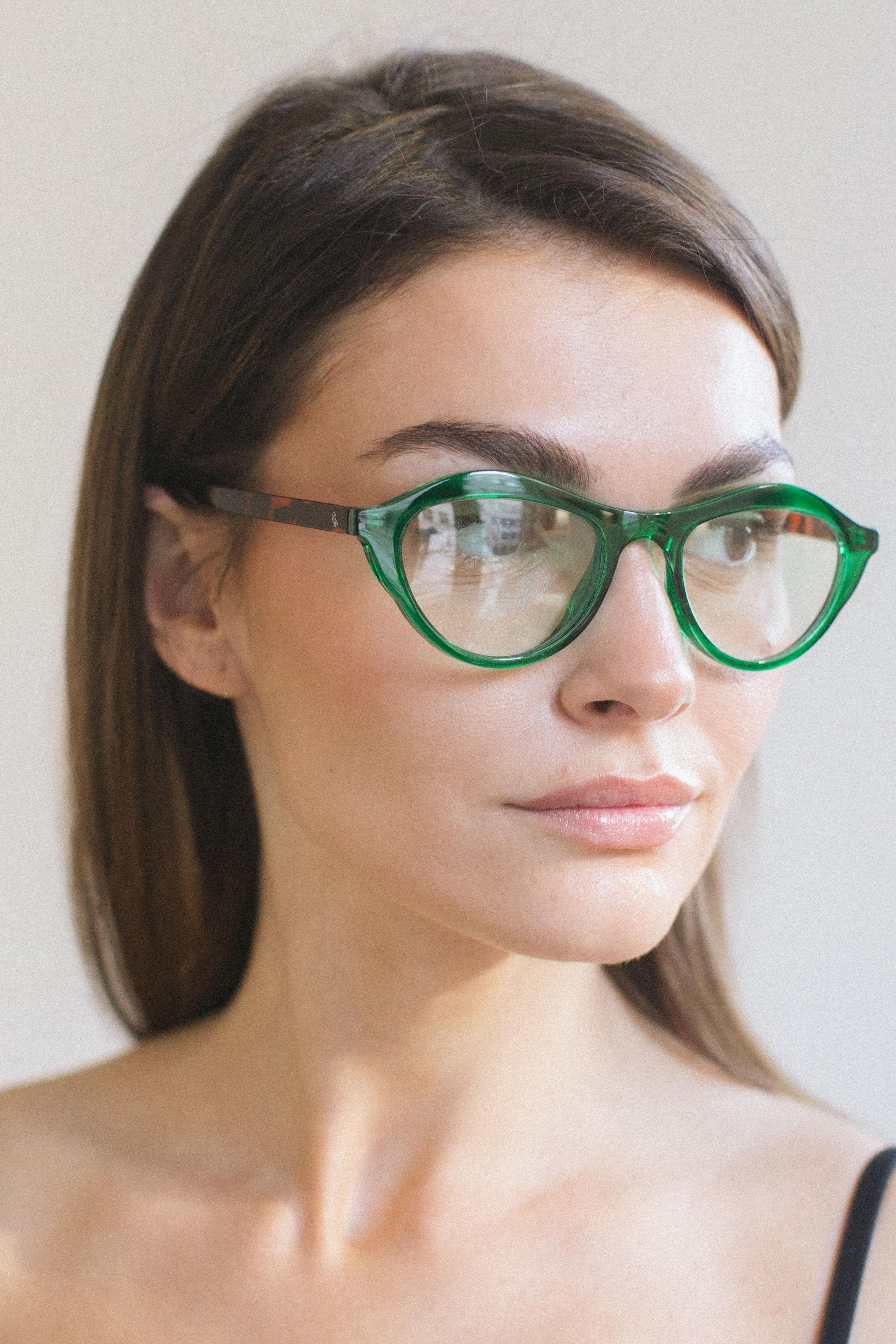 Saksağan Green Leopard Mavi Işık Koruyucu Gözlük
