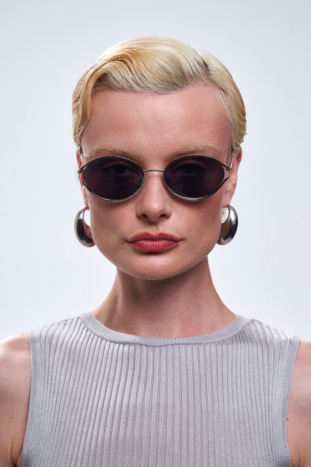 Salkım Silver Black Güneş Gözlüğü